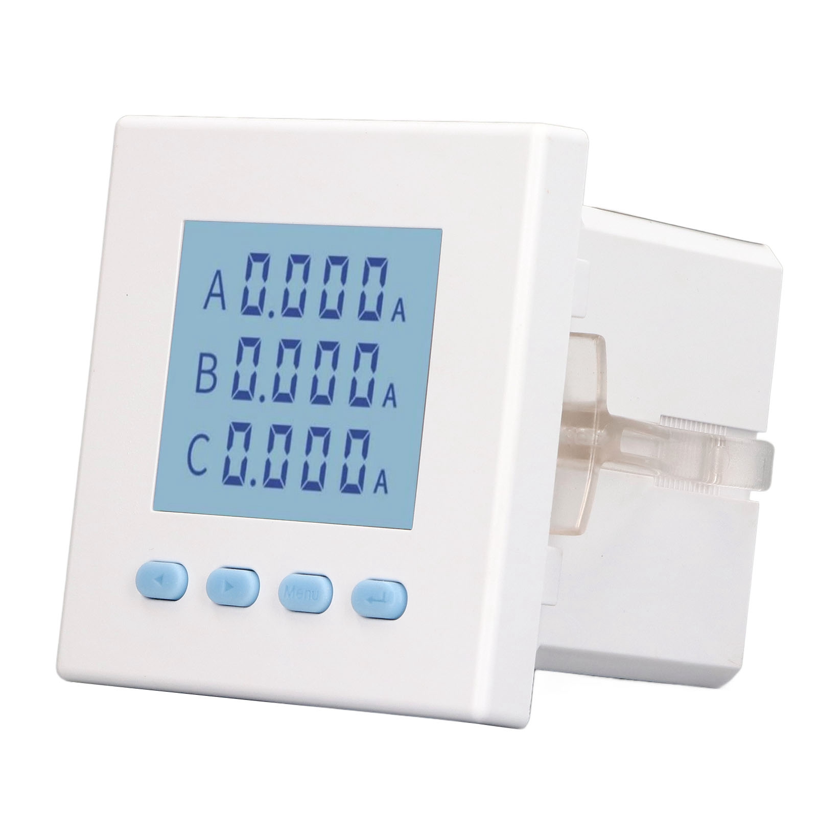 Digitaler 3-phasen-energiezähler, Stromverbrauchsmonitor, Intelligentes Lcd-display, Ac 220 V, 5 A Amperemeter