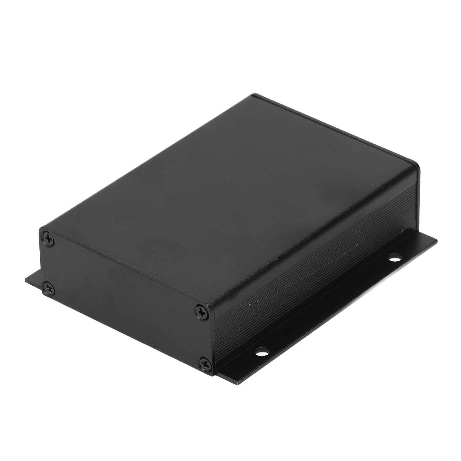 Gehäuse Aus Aluminiumlegierung, Schwarz, Wasserdicht, Korrosionsbeständig, Gute Abdichtung, Elektronikprojektgehäuse, Diy-instrumentenbox