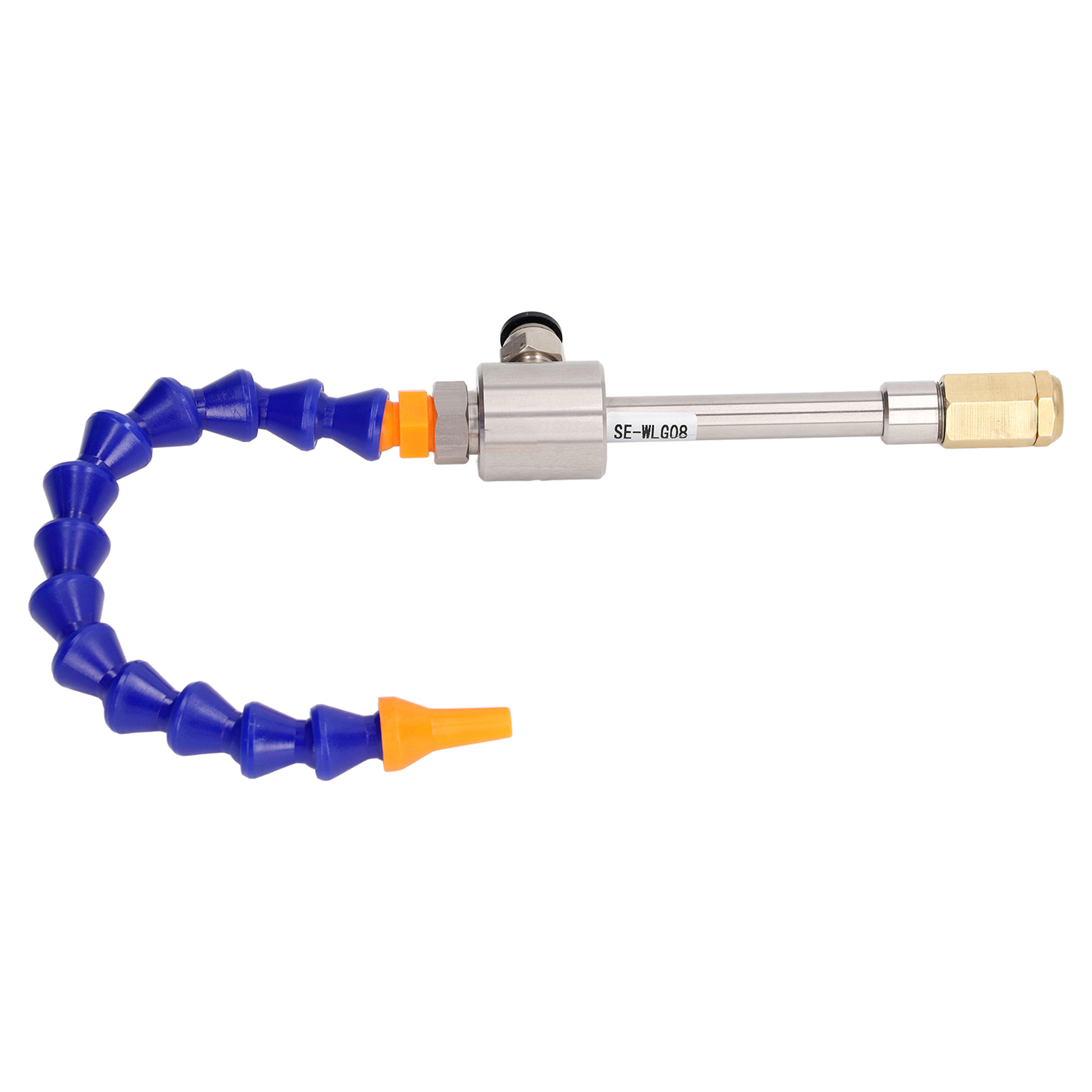 3-teiliges Set Kaltluftpistole 7 Bar 520 Btu Schnellkühlung Flexibler Vortex-schlauch Edelstahl-luftkühler