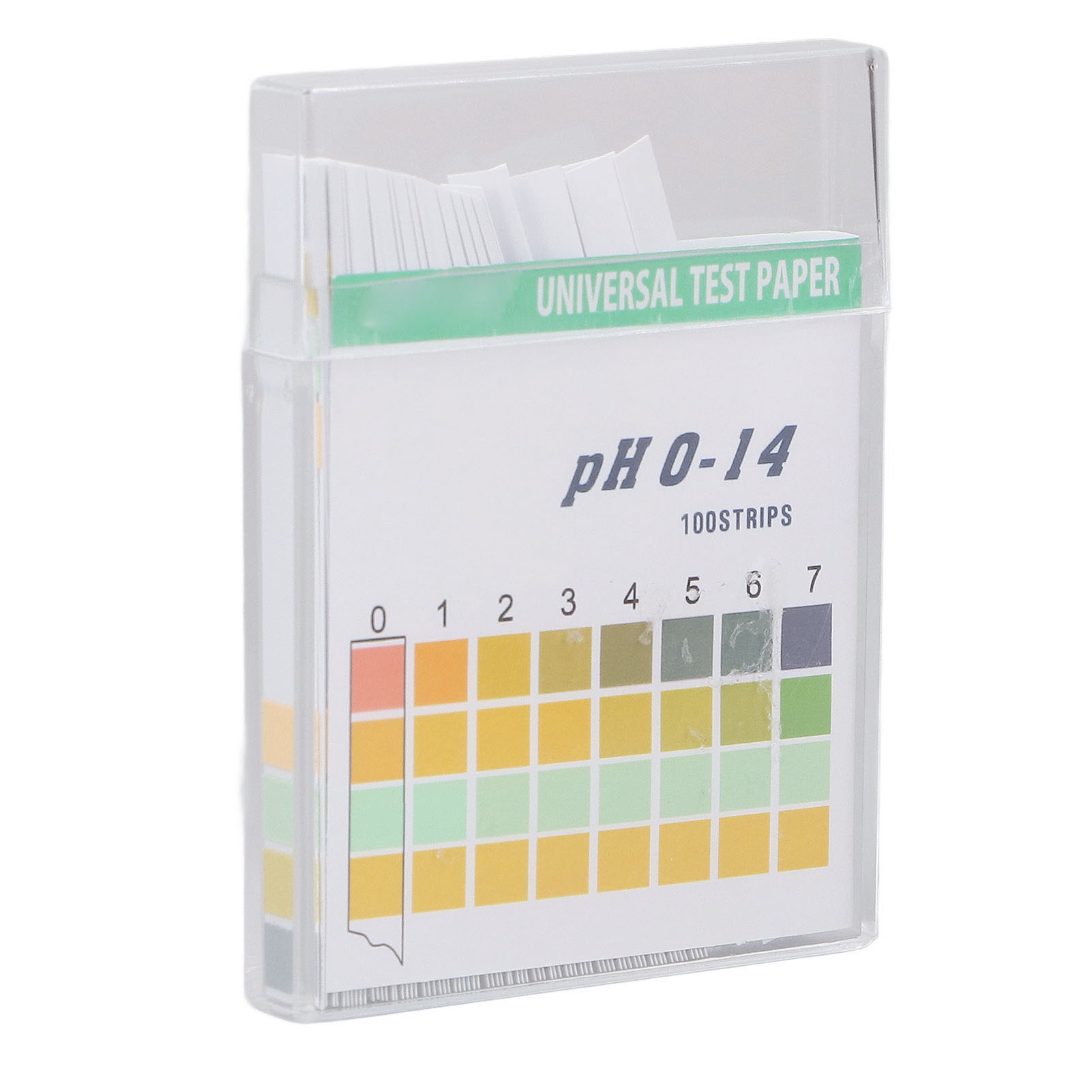 100 Stück Ph-papier-teststreifen, Professionelle Messstreifen, Präzise Und Universell Einsetzbar Für Kosmetik, Trinkwasser Und Boden (ph 0–14)
