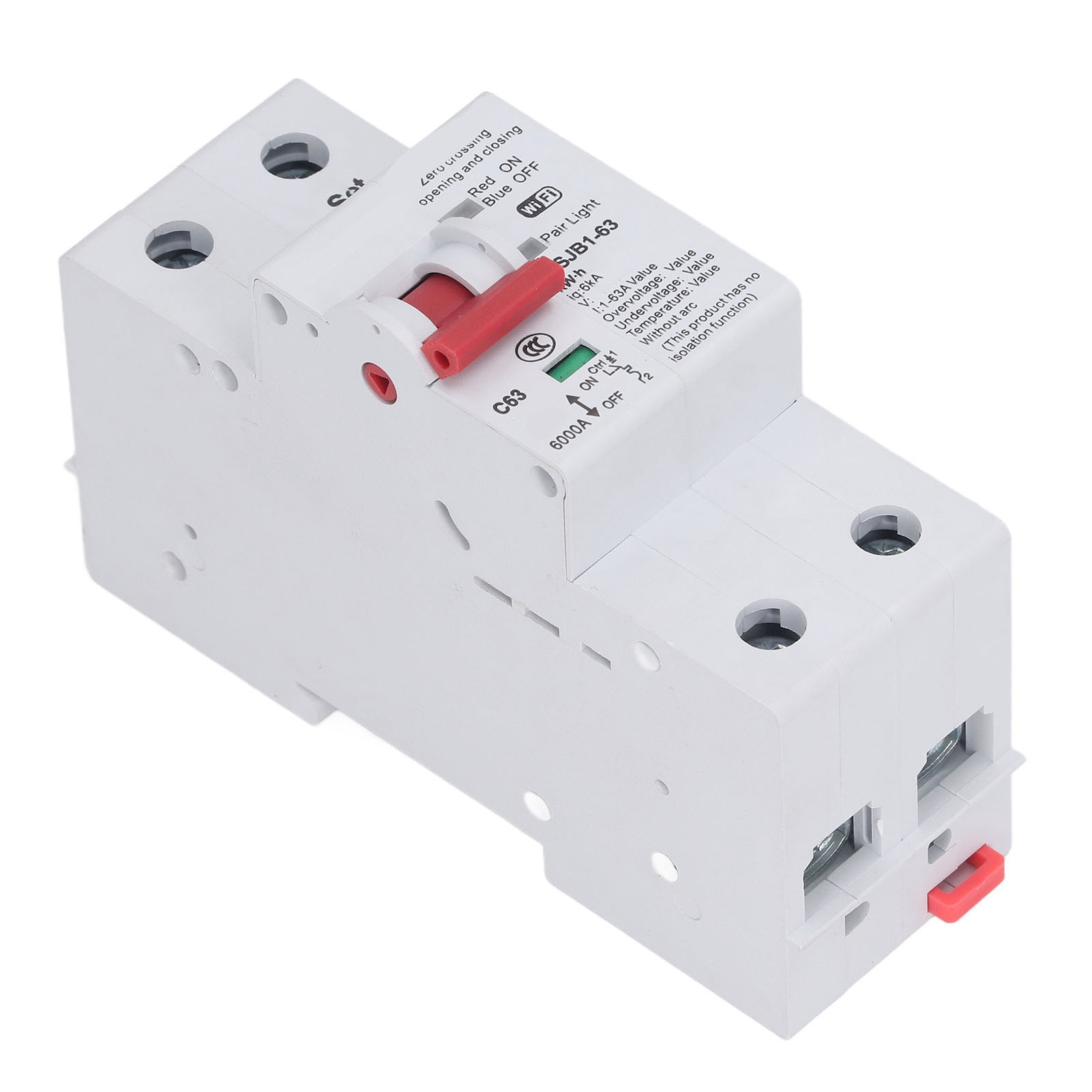 Wlan-leistungsschalter 2-polig 63a Mit Fernsteuerung Und Zeitschaltuhr Für Mehr Sicherheit Im Haushalt (110 V/120 V Wechselstrom).