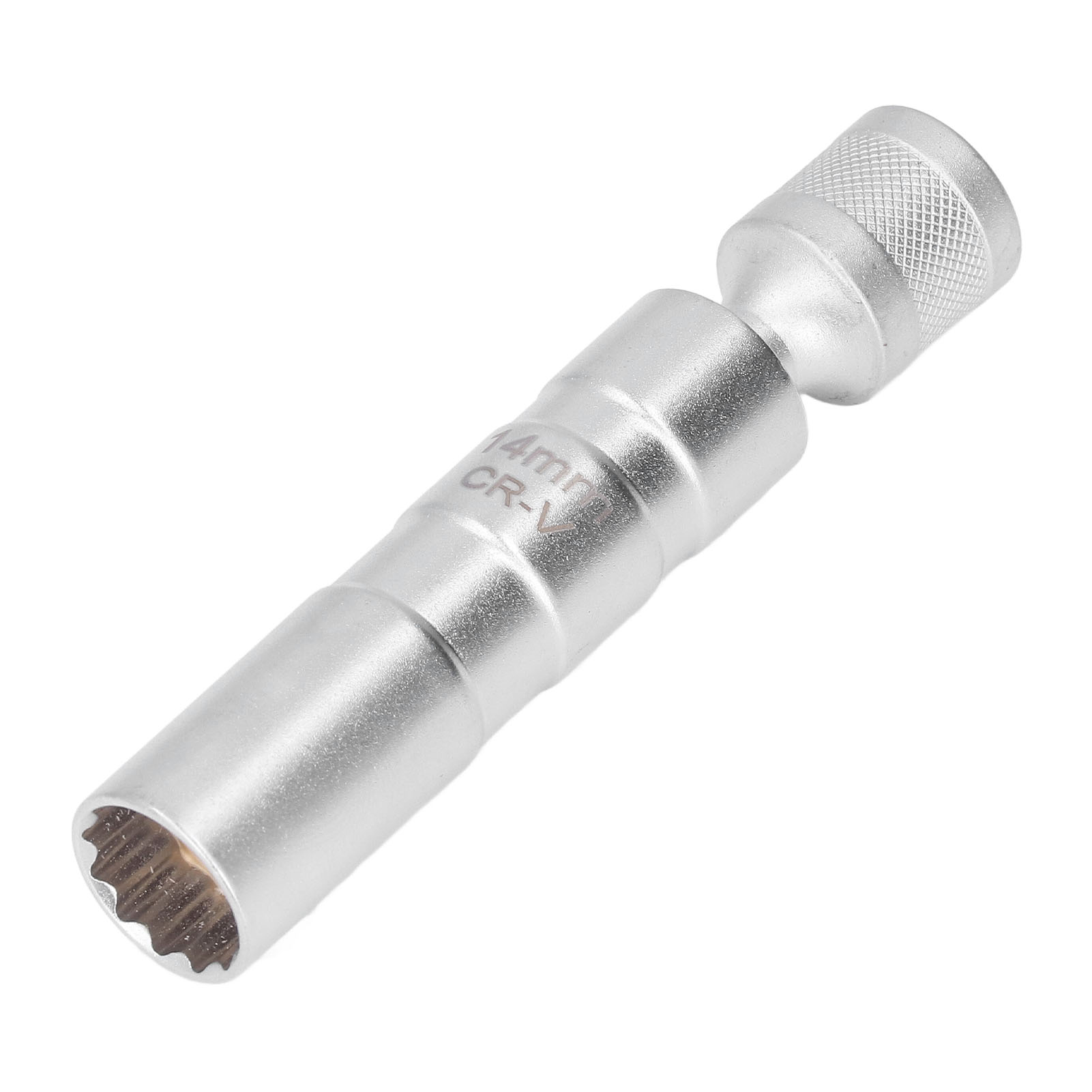 Magnetischer Zündkerzensteckschlüssel 3/8 Zoll, Universell, Dünnwandig, 12-punkt-aus- Und Einbauwerkzeug, 14 Mm / 0,55 Zoll