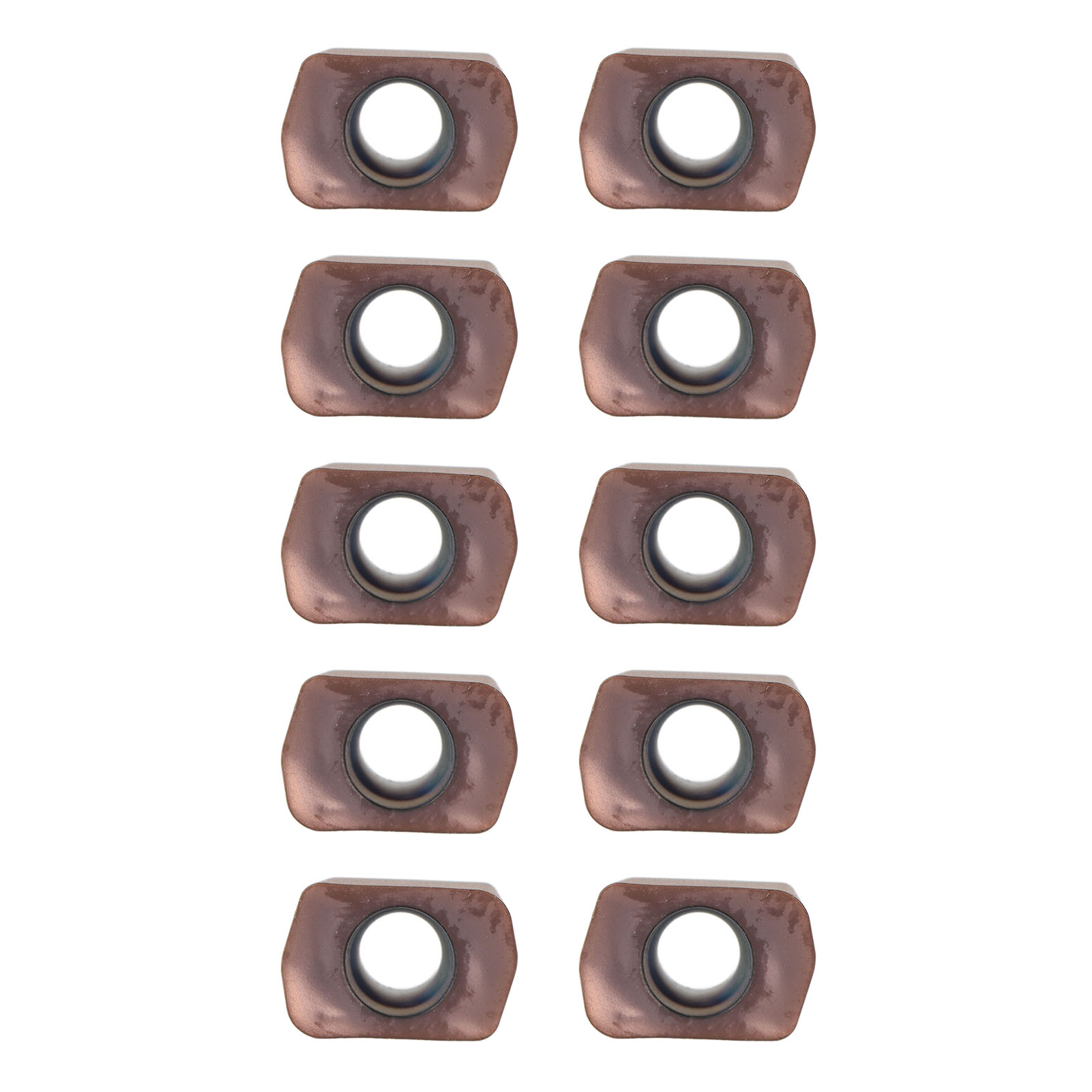 10-teiliges Set Wendeschneidplatten Aus Hartmetall Für Dreh- Und Fräsmaschinen, Cnc-werkzeugset Lpgt010210er-gm