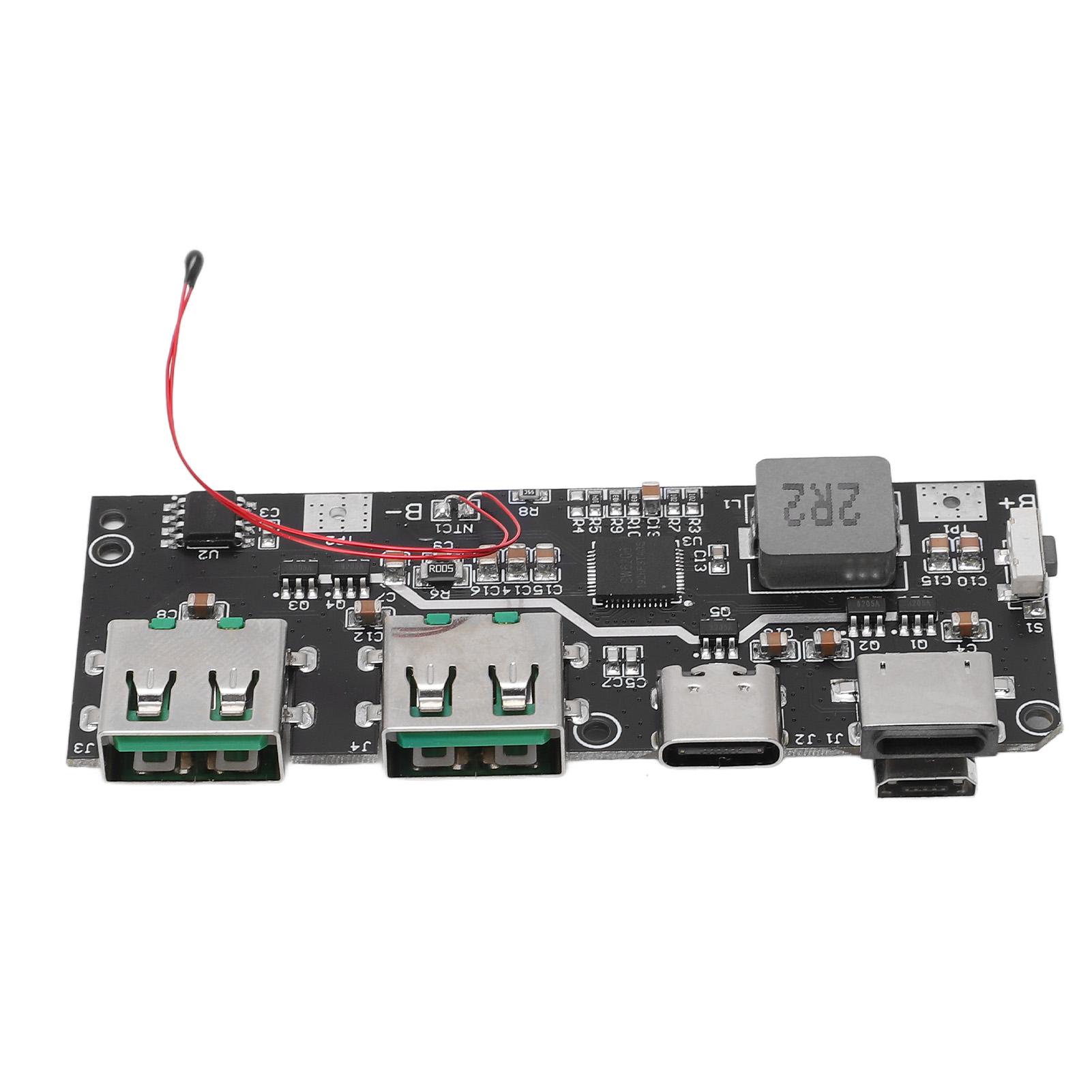 Schnelllademodul Mit Zwei Leds, Usb Micro Typ C, 5 V, 4,5 A, 22,5 W, Zubehör Für Netzteil