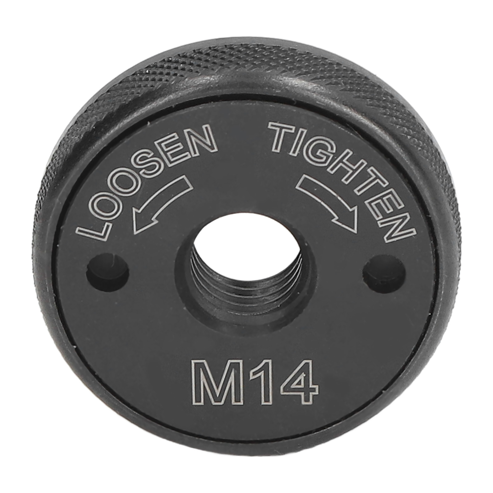 Flanschmutter Für Winkelschleifer, Selbstsichernd, M14, 45 Mm, 40cr, Schnellspann-druckplatte