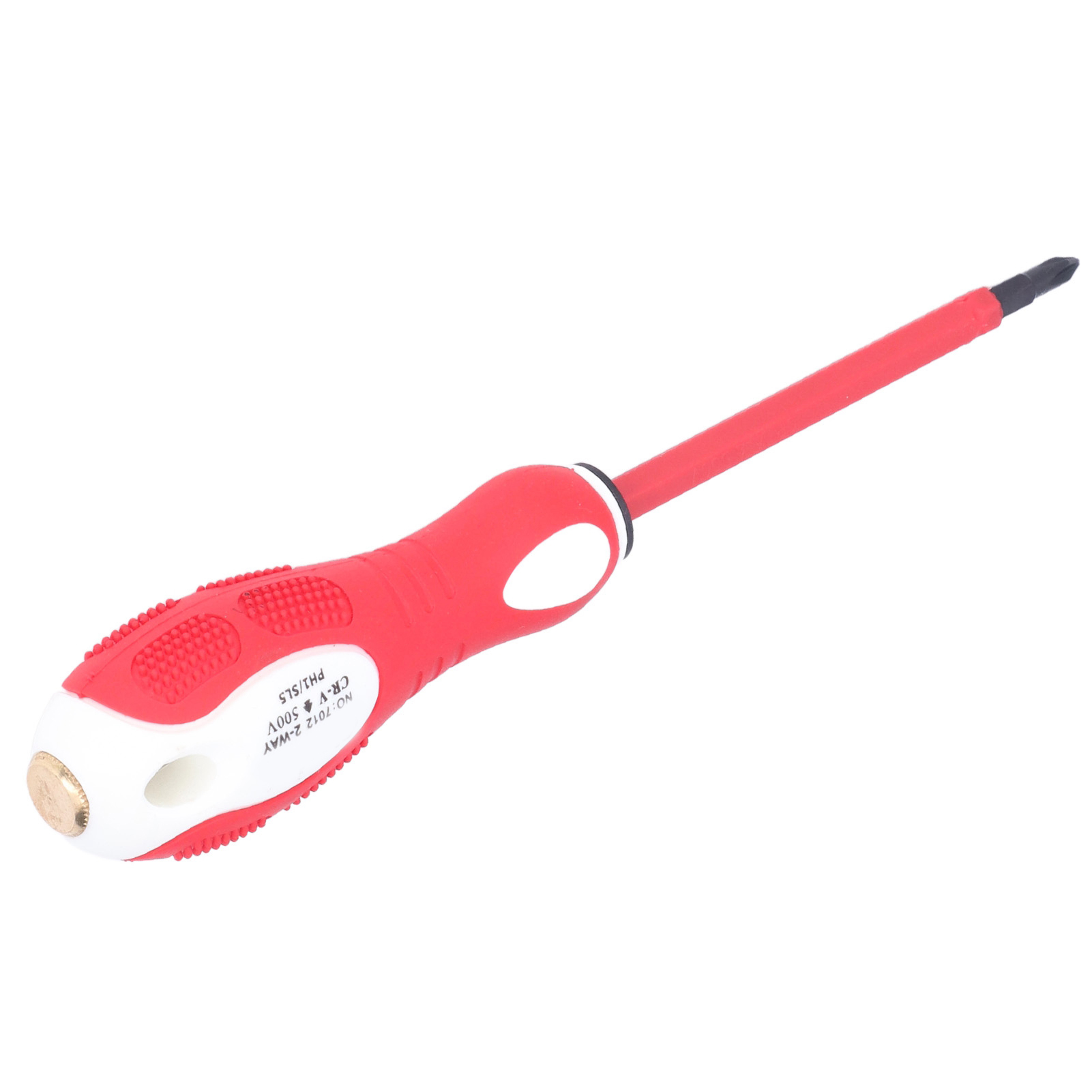 Elektriker-schraubendreher, Isolierkleber, Kupfer, Doppelfunktions-elektrostift, 500 V, Kreuzschlitz Ph1/sl5