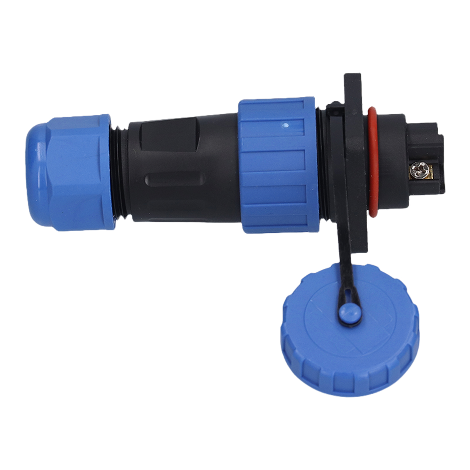 Ip68 Wasserdichter Stecker/buchse Mit Vierkant-schraubverbindung, Crimpanschluss Für Luftfahrt Und Industrie, 250 V, 3-polig