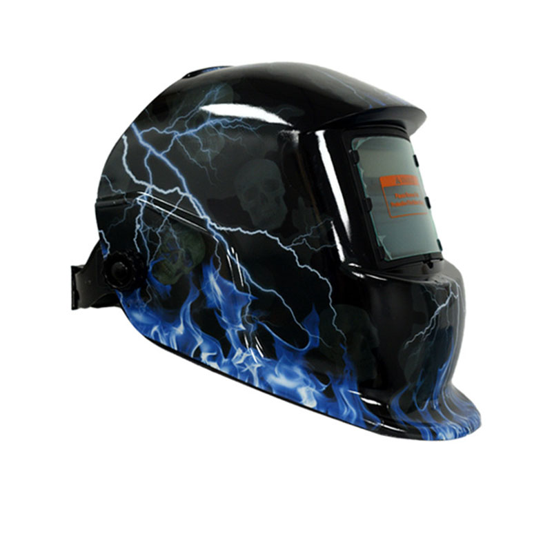 Elektroschweißhelm Mit Spritzschutz Und Automatischer Abdunkelung, Argon-lichtbogenschweißhelm, Vollautomatische Abdunkelung