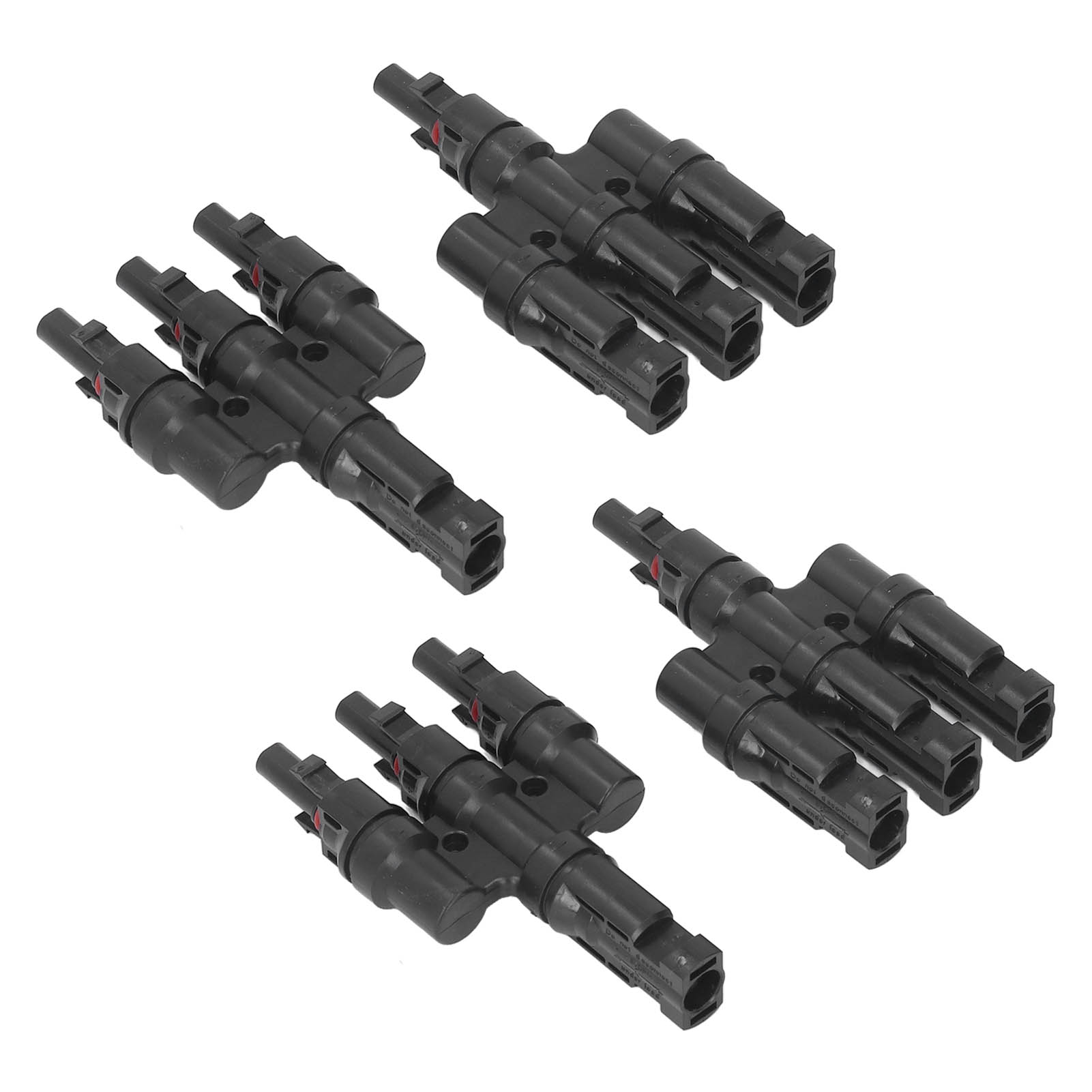 2er-set Solar-pv-steckverbinder Ppo-gehäuse Stecker Und Buchse Pv-steckverbinder Für Solaranlagen 1000v Pv Lt 3