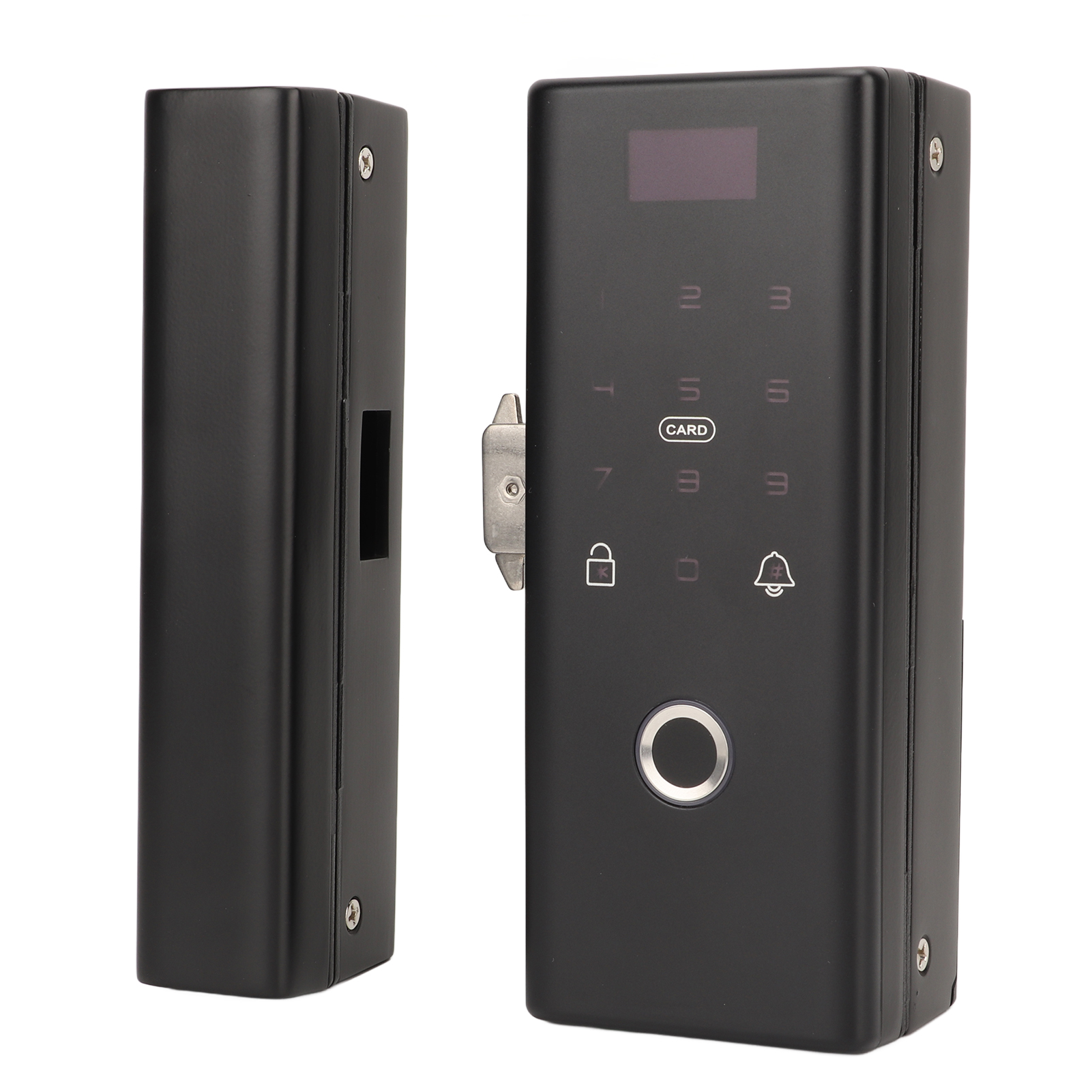 Elektronisches Türschloss Mit Smart-funktion, Passwort-, Fingerabdruck- Und Bluetooth-zugang Für Glas- Und Holztüren