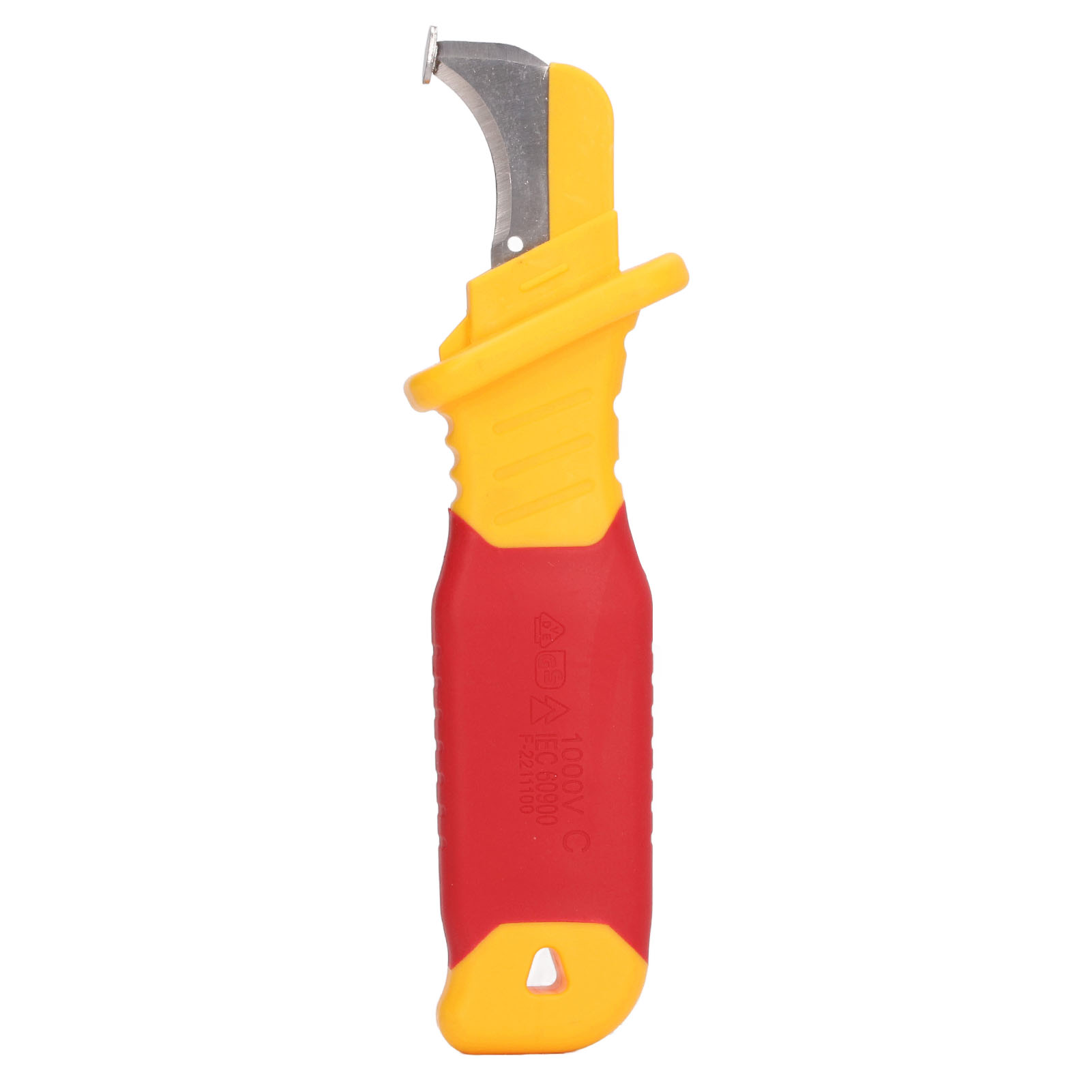Kabelmantel-abisoliermesser 1000v Hochspannungsfest Antimagnetische Isolierung Elektrikermesser Kn005