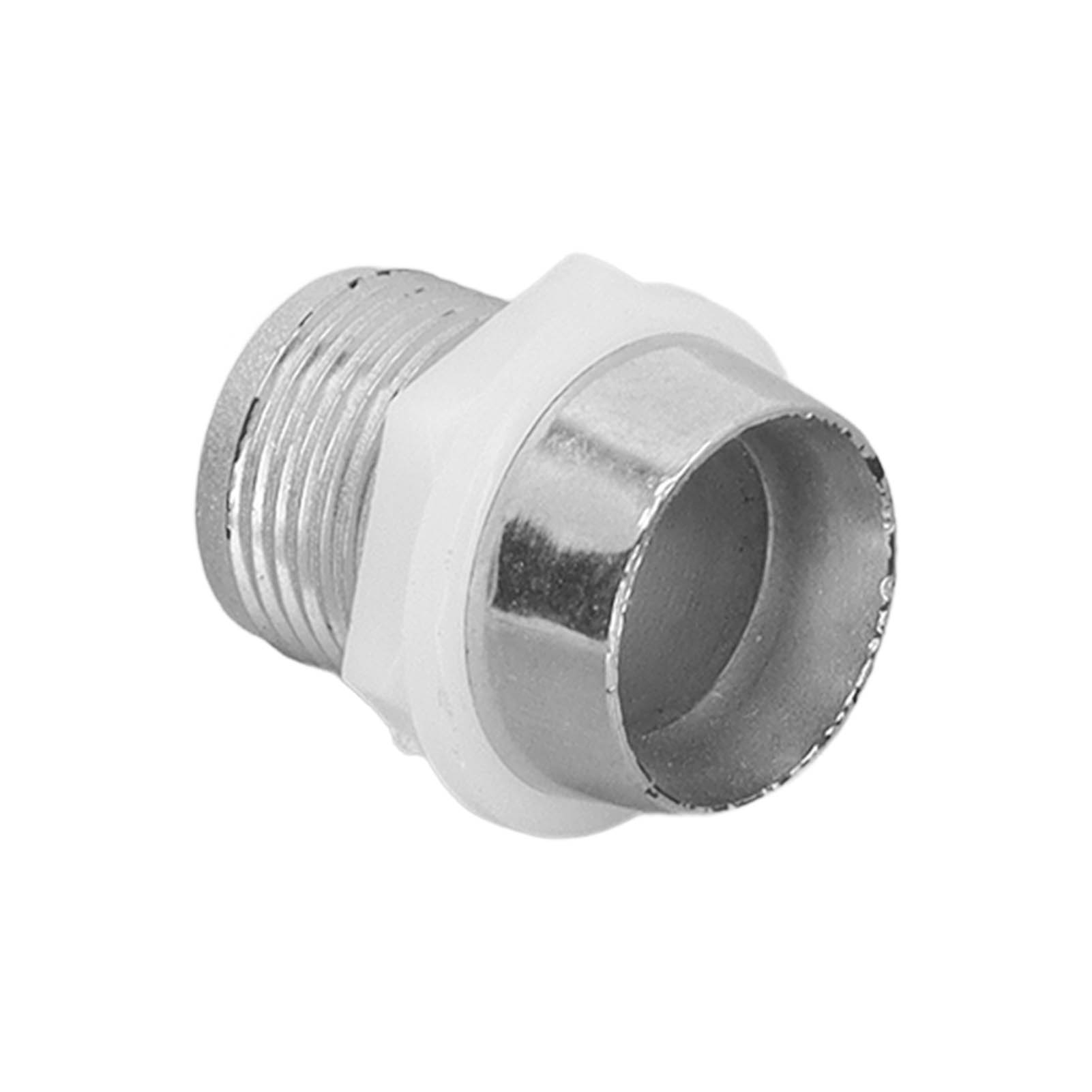 100 Stück Led-fassungen, 0,3 Zoll, Verchromt, Stabil, Aus Kunststoff, Für Diy-anzeigen