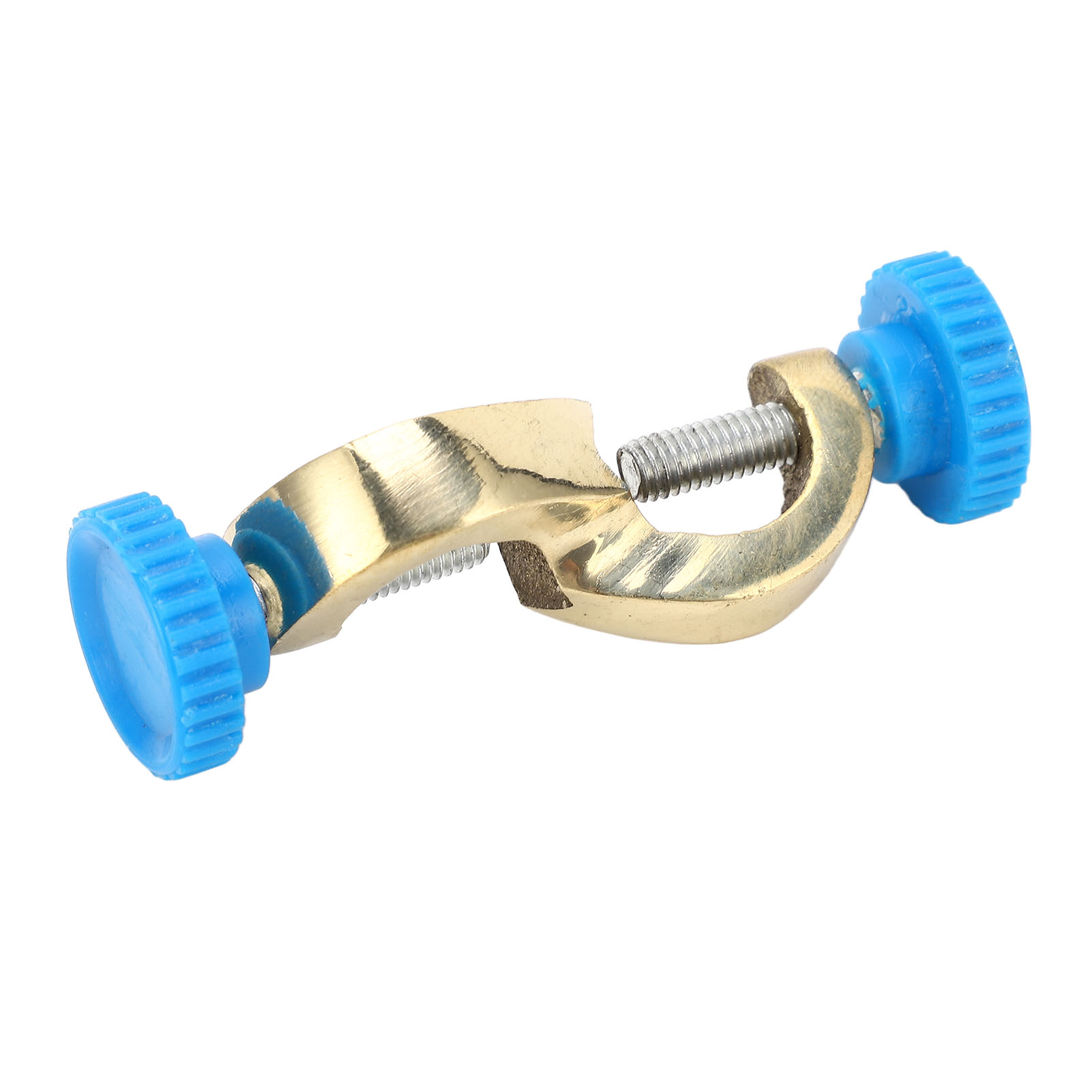 Labor-klemmenhalter Aus Kupfer, 8 Cm Länge, Rechtwinklig, Mit Kopfstück, Labor-stativklemme