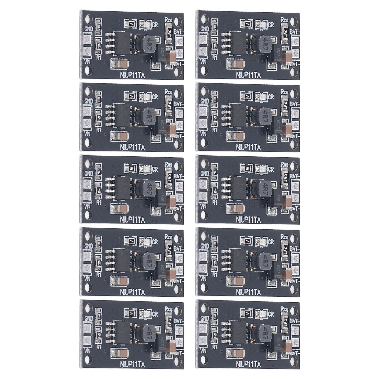 10 Stück Akku-lademodul 6s Step-up-ladegerät Boost-ladeplatine Für Nimh- Und Nicd-akkus