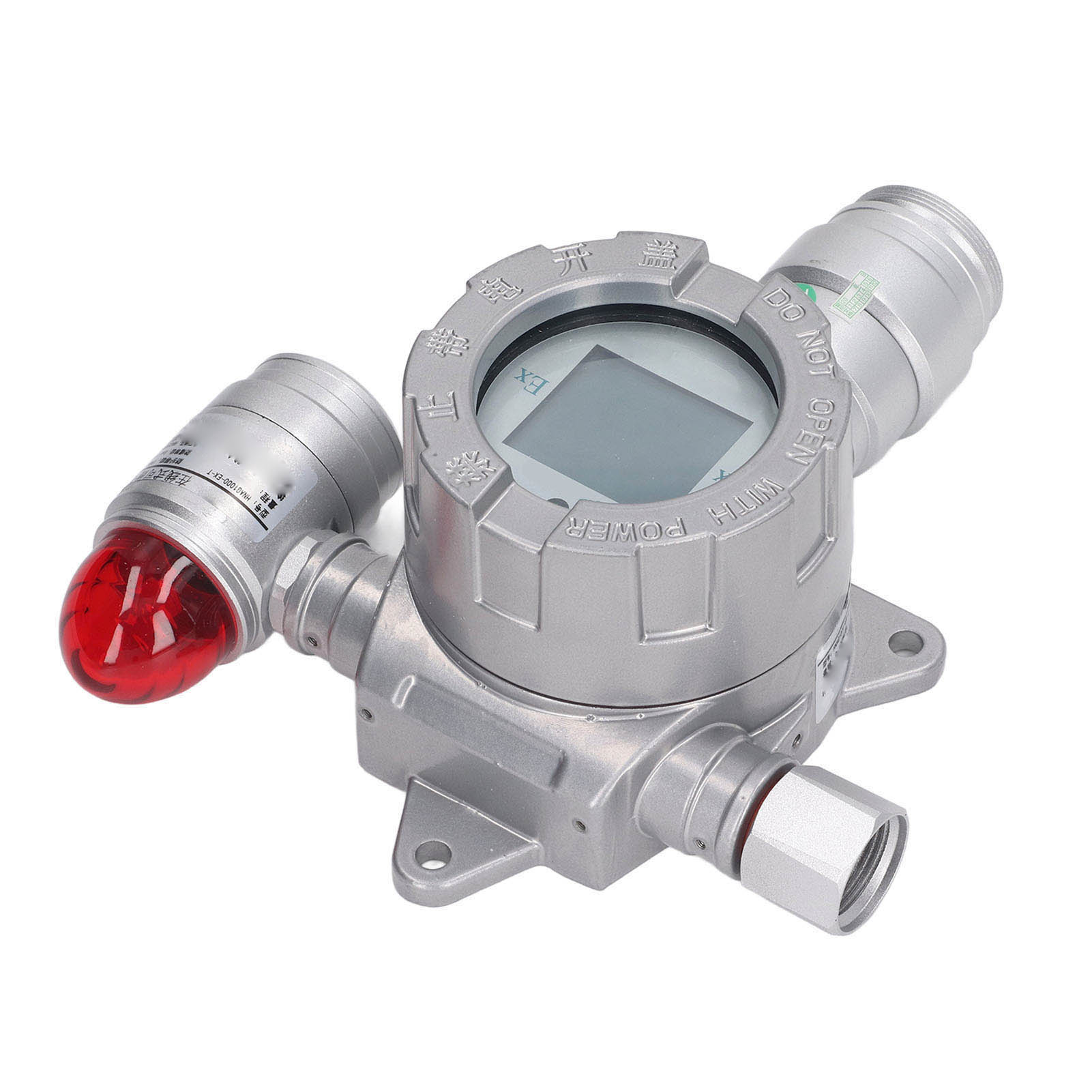 0–100 Ppm Lcd-festgaswarngerät Für H₂s, 4–20 Ma Signal, Rs485 Digitalausgang, Eu-stecker, 100–240 V