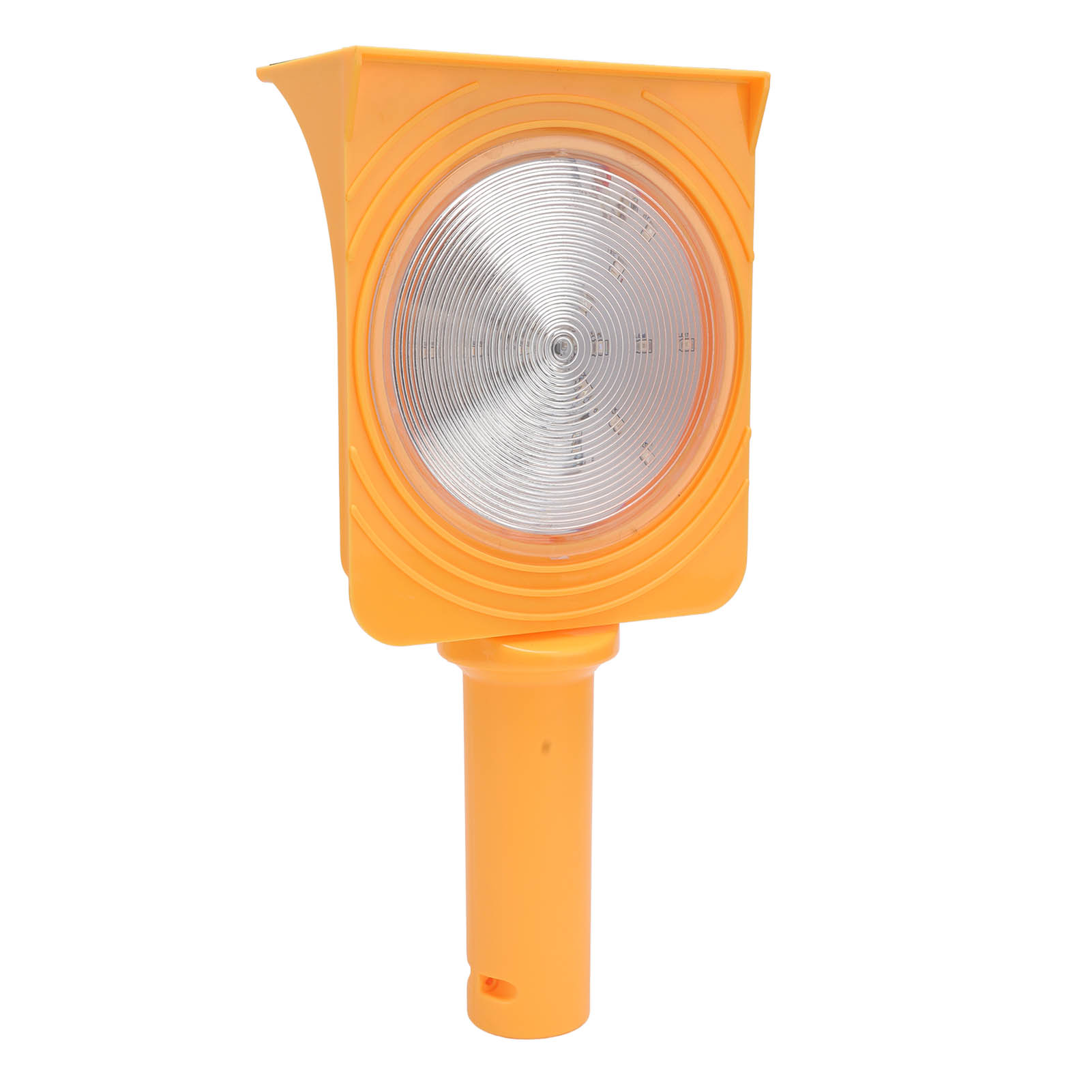Solar-barriere-warnleuchte, Helle Led-handlampe, Rot-blau, Nicht Synchron Blinkend