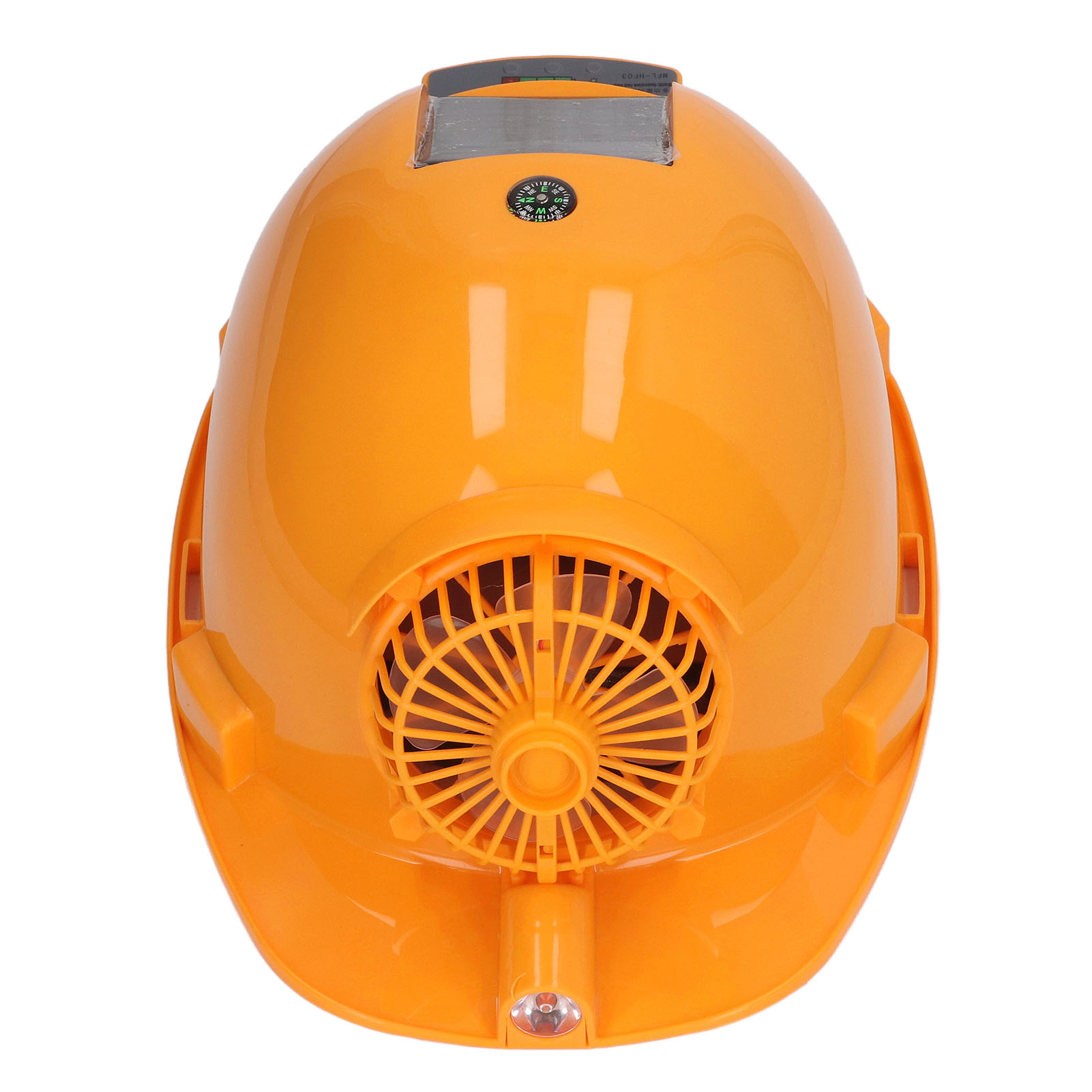 Solar-schutzhelm Mit Gelber, Heller Led-stirnlampe, Regendicht, Mit Langer Laufzeit Und Integriertem Solar-lüfter – Ideal Für Den Sommer