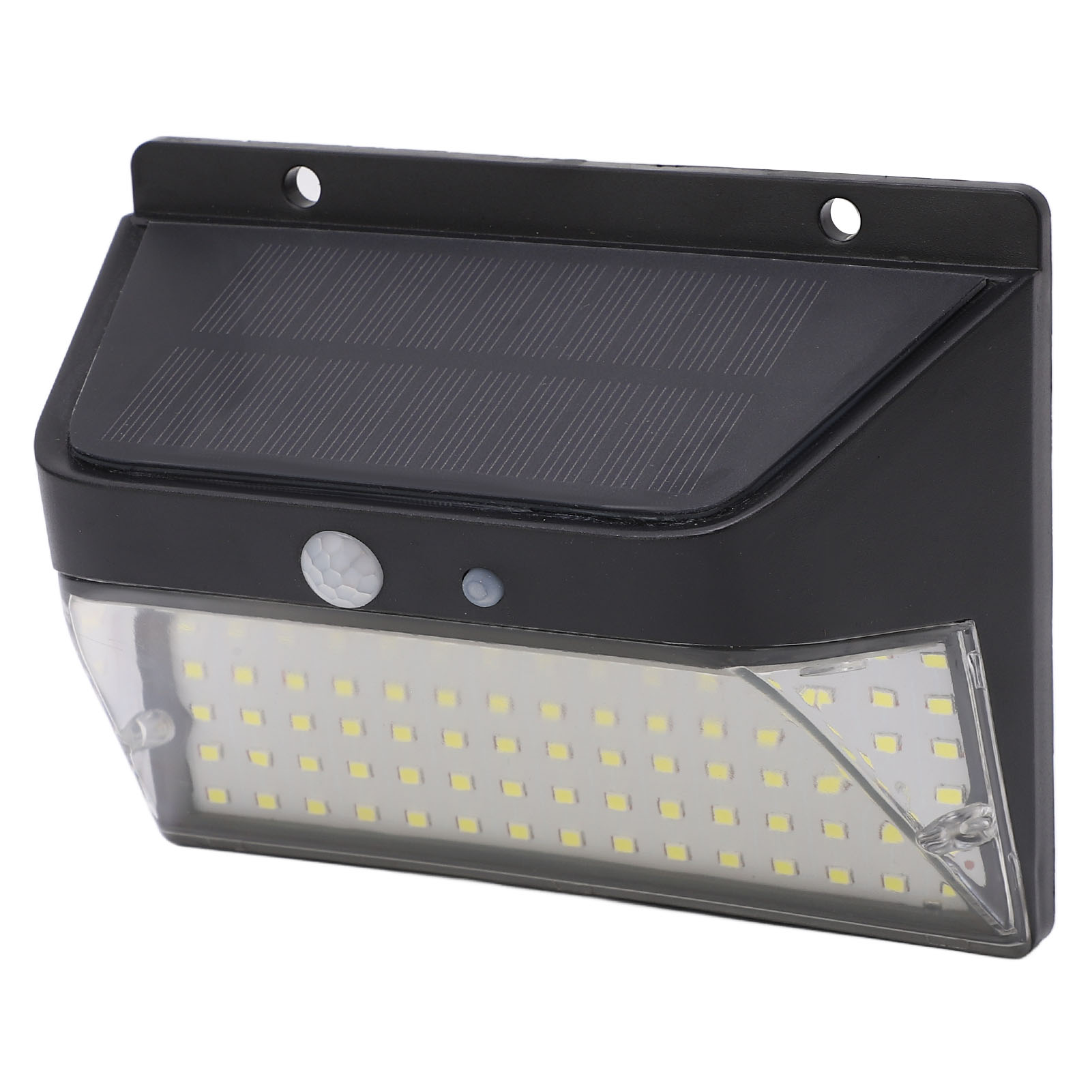 Solar-wandleuchte Für Den Außenbereich, Led, Hohe Helligkeit, Wasserdicht, Staubdicht, Abs-solarzaunleuchte Ip65