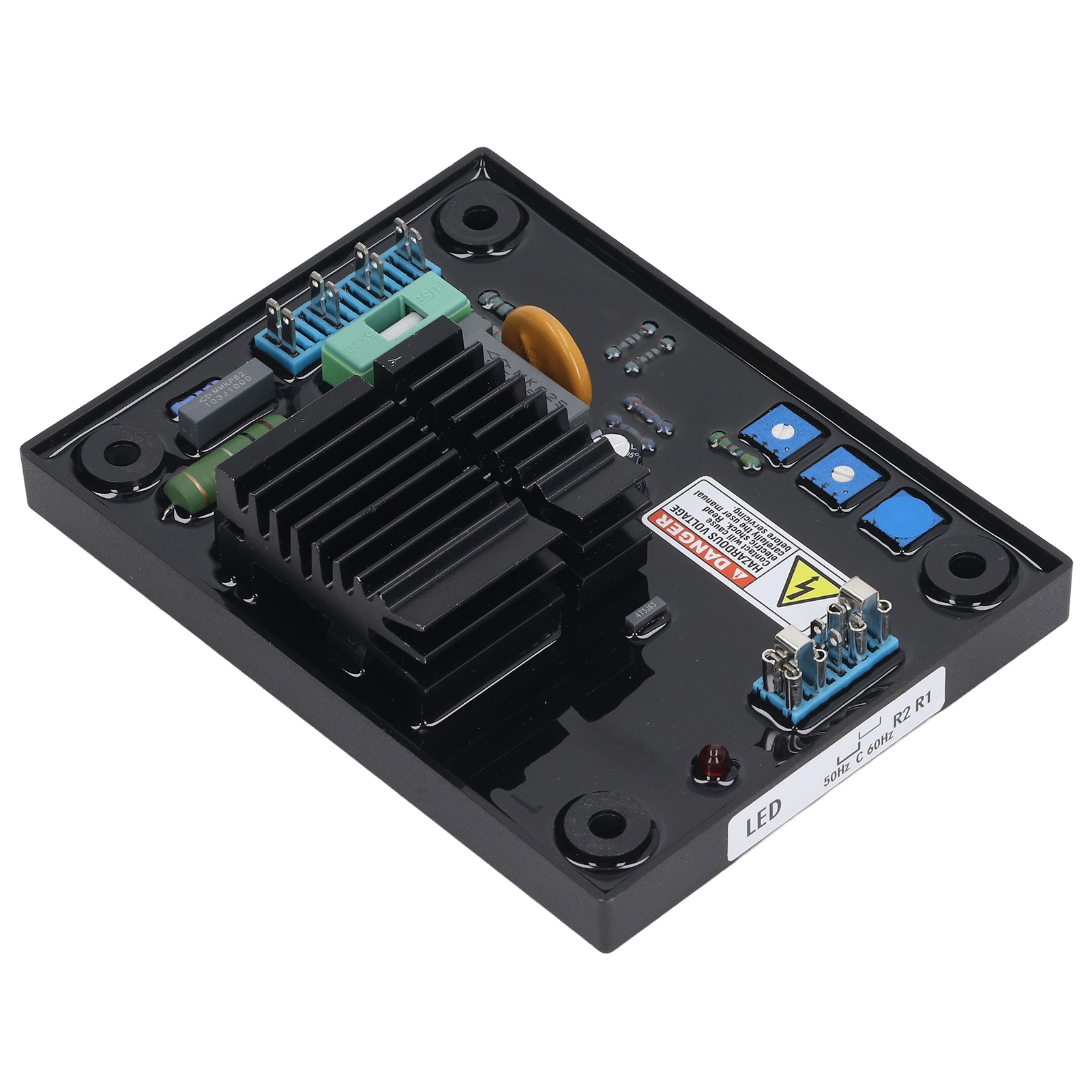 Automatischer Spannungsregler (avr) Mit Niederfrequenzschutz, Pwm-4a-ausgang Für Dieselgeneratoren