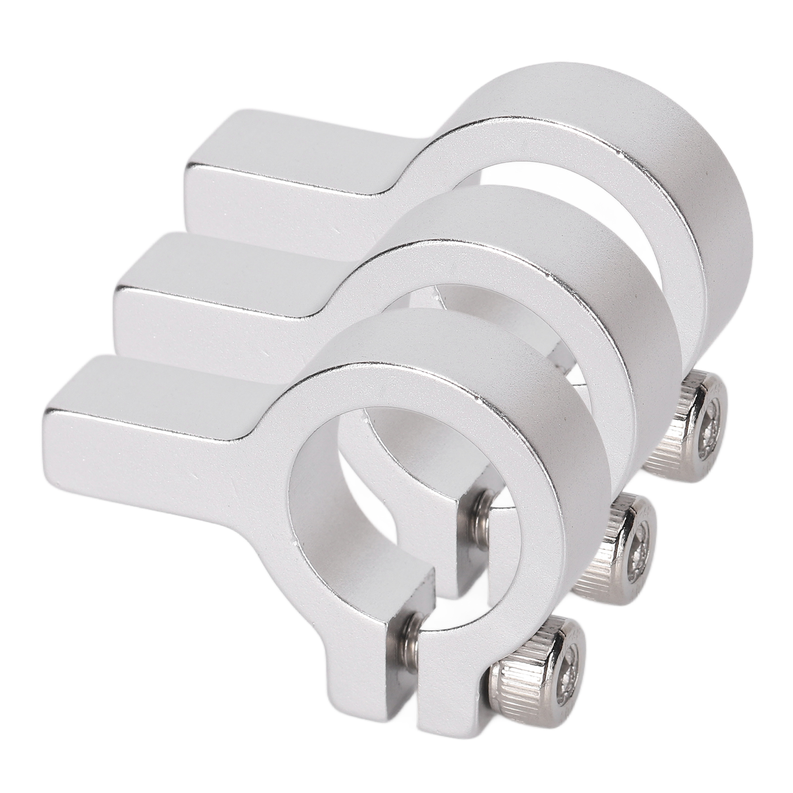 3-teiliges Rohrschellen-naben-aluminiumwellen-klemmset Mit M4-gewinde, Montagehalterung, Roboterzubehör 3403-0024-0015
