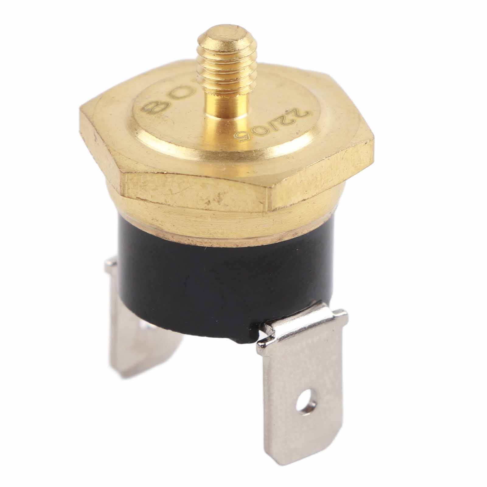 Stück Ksd301 Kupferthermostat Bimetall, Normalerweise Geschlossen, M4 Schnappscheiben-temperaturschalter, 250 V, 80 °c