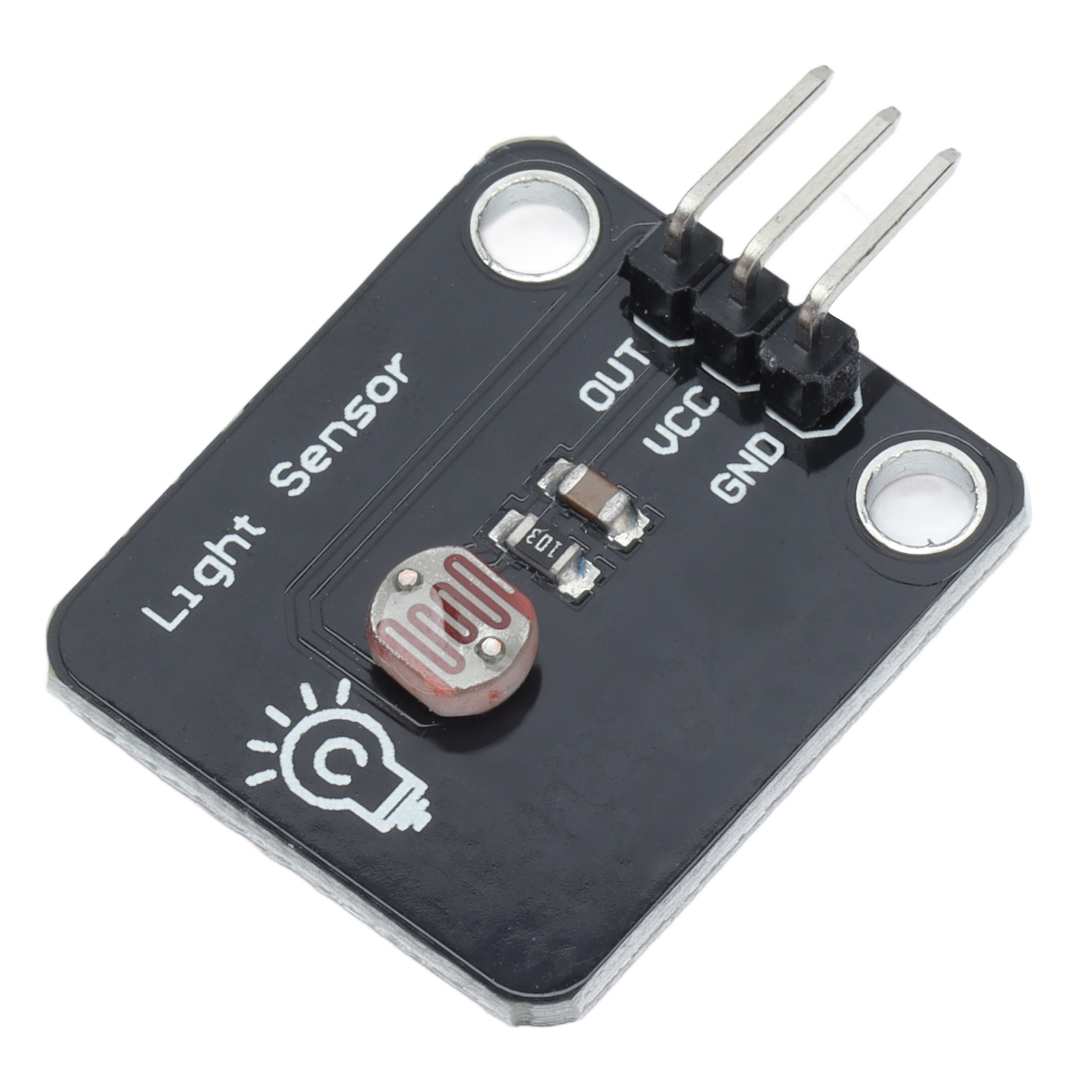Lichtempfindliches Sensormodul, Stabile Stromversorgung, Geringe Ausgangsleistung, Hohe Anpassungsfähigkeit, Helligkeitssensormodul 3,3–5 V