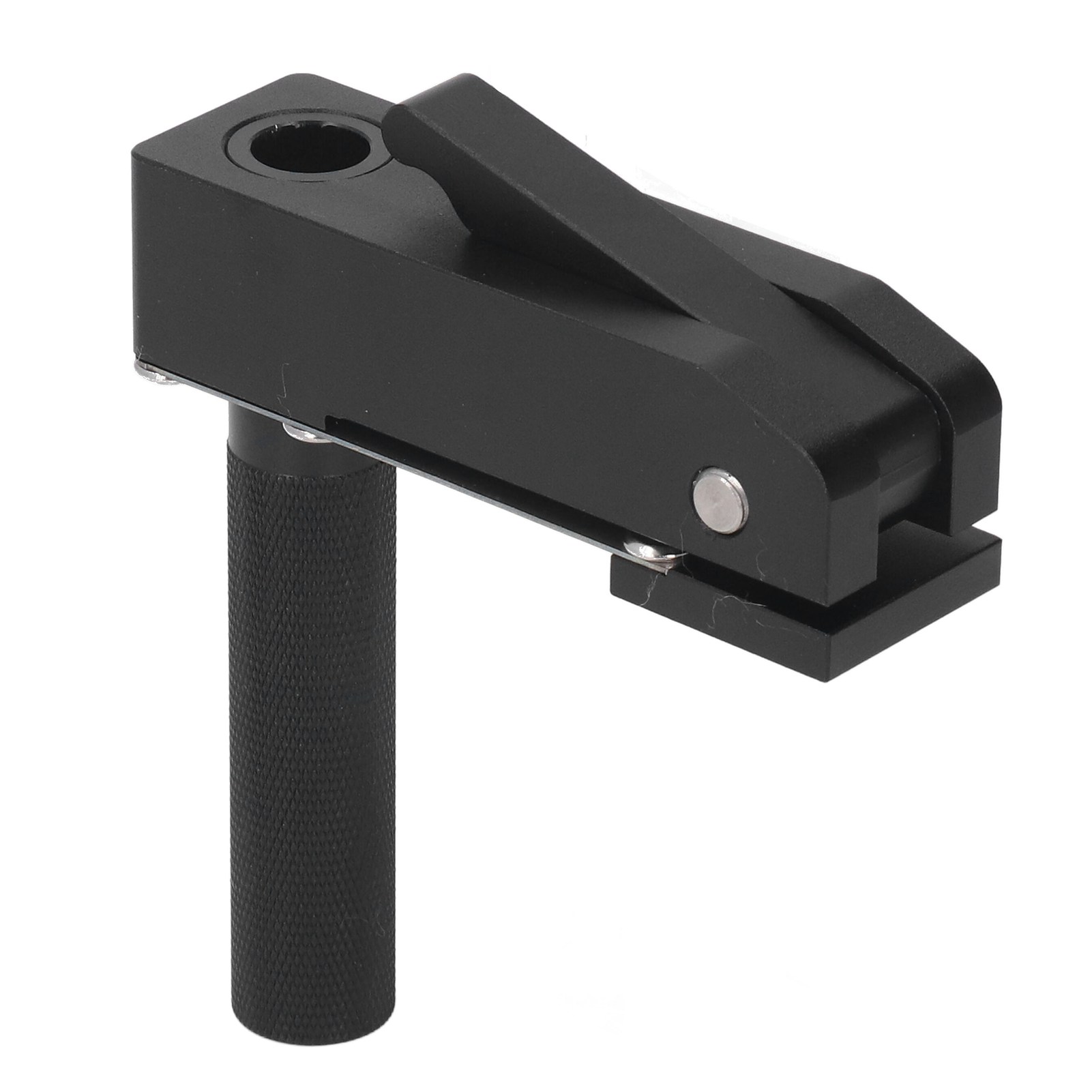 Schnellspannzwinge Für Den Schreibtisch, 3-fach Verstellbar, Metall-niederhalter Für Holzbearbeitung, Schwarz, 19 Mm / 0,75 Zoll