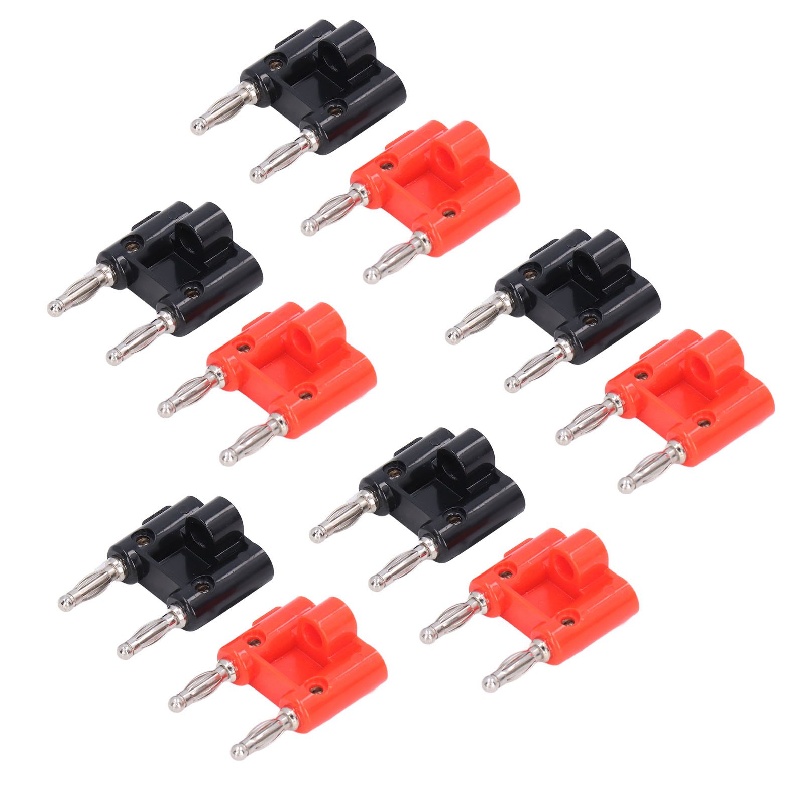 5er-set Doppel-bananenstecker, Messing, Pe, Lötfrei, Laternen-bananenbuchse Für Elektronische Geräte, Wohnmobil