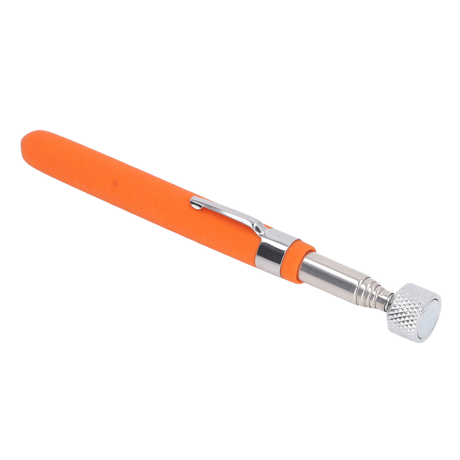 Teleskopierbarer Magnetheber Mit Stiftclip, Starkem Saugnapf Und Gummigriff, Einziehbarer Magnetheberstab (10 Lb)