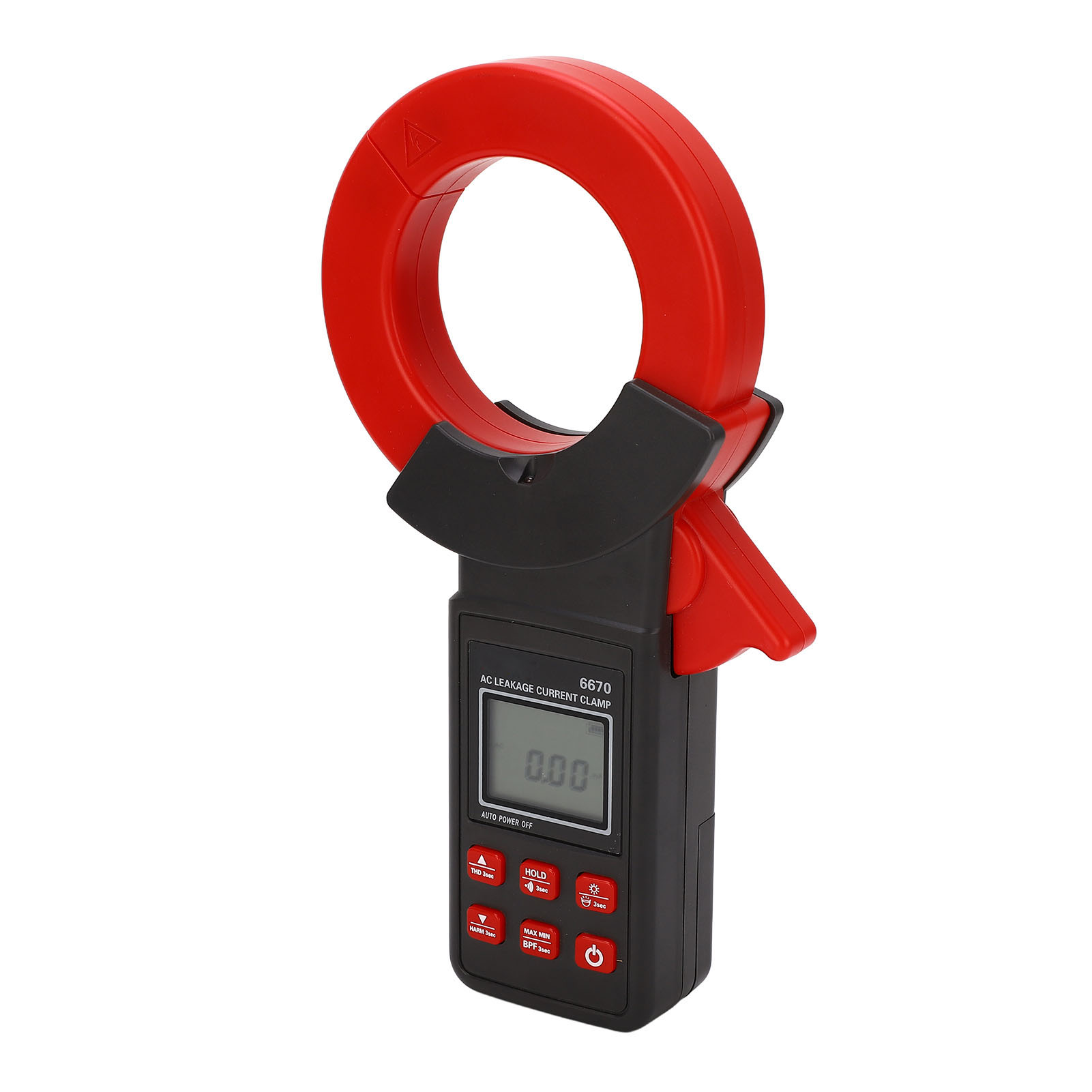 Ac-leckstrommessgerät Mit Stromzange, Lcd-hintergrundbeleuchtung, Hochpräzises Leckstrommessgerät Mit Lithiumbatterie