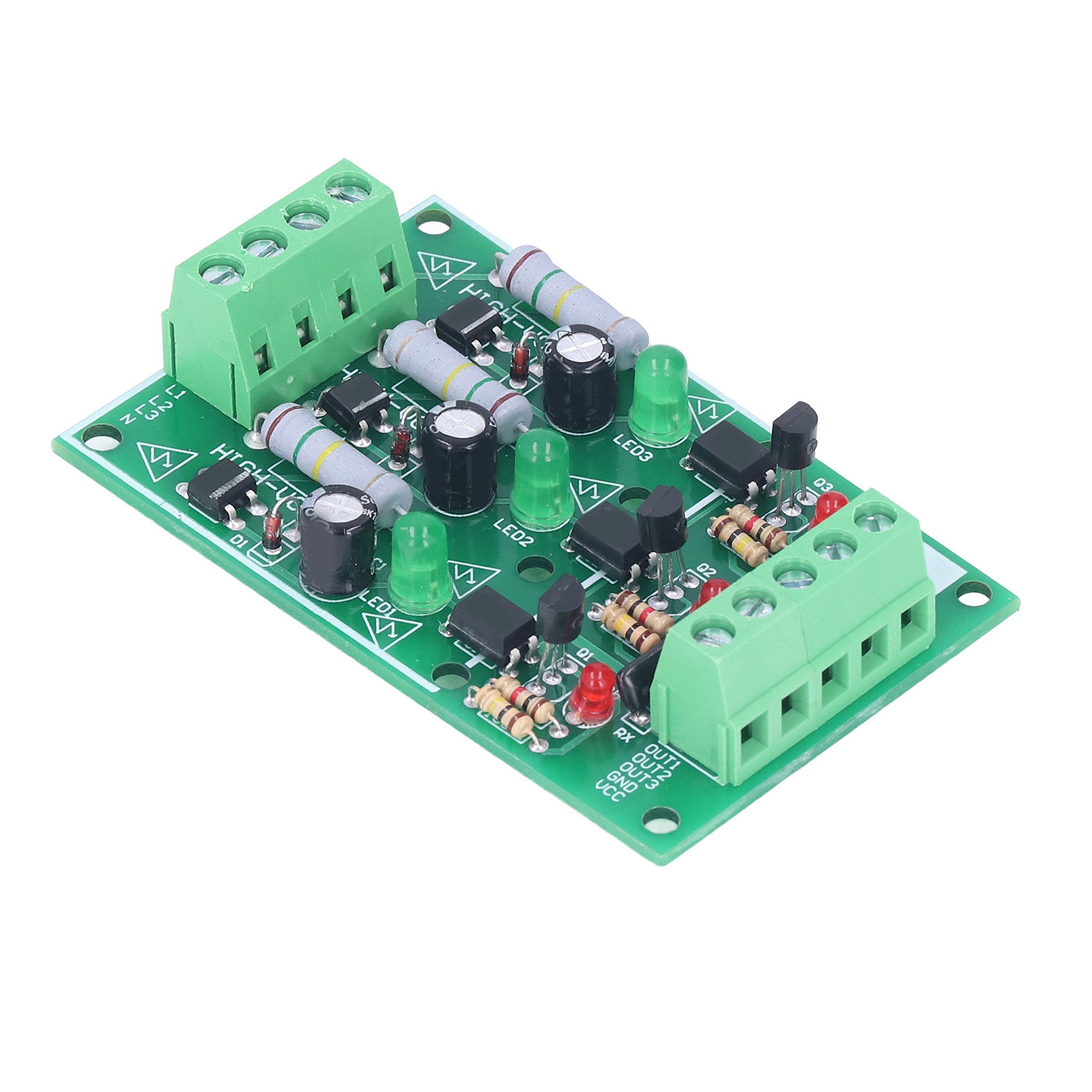 Optokoppler-isolationsmodul, 3-kanal-fotoelektrisch Isolierte 220-v-wechselspannungserkennungsplatine