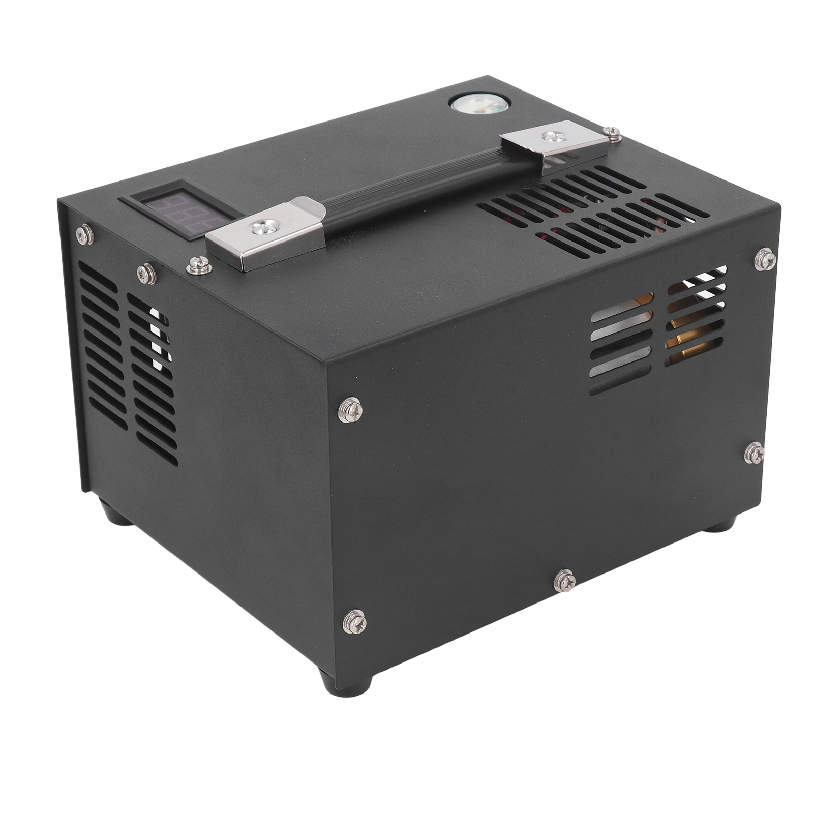Tragbarer Hochdruck-luftkompressor, Elektrisch, Pcp-kompressorpumpe, Öl- Und Wasserfrei, 12 V Dc, 4500 Psi (30 Mpa)