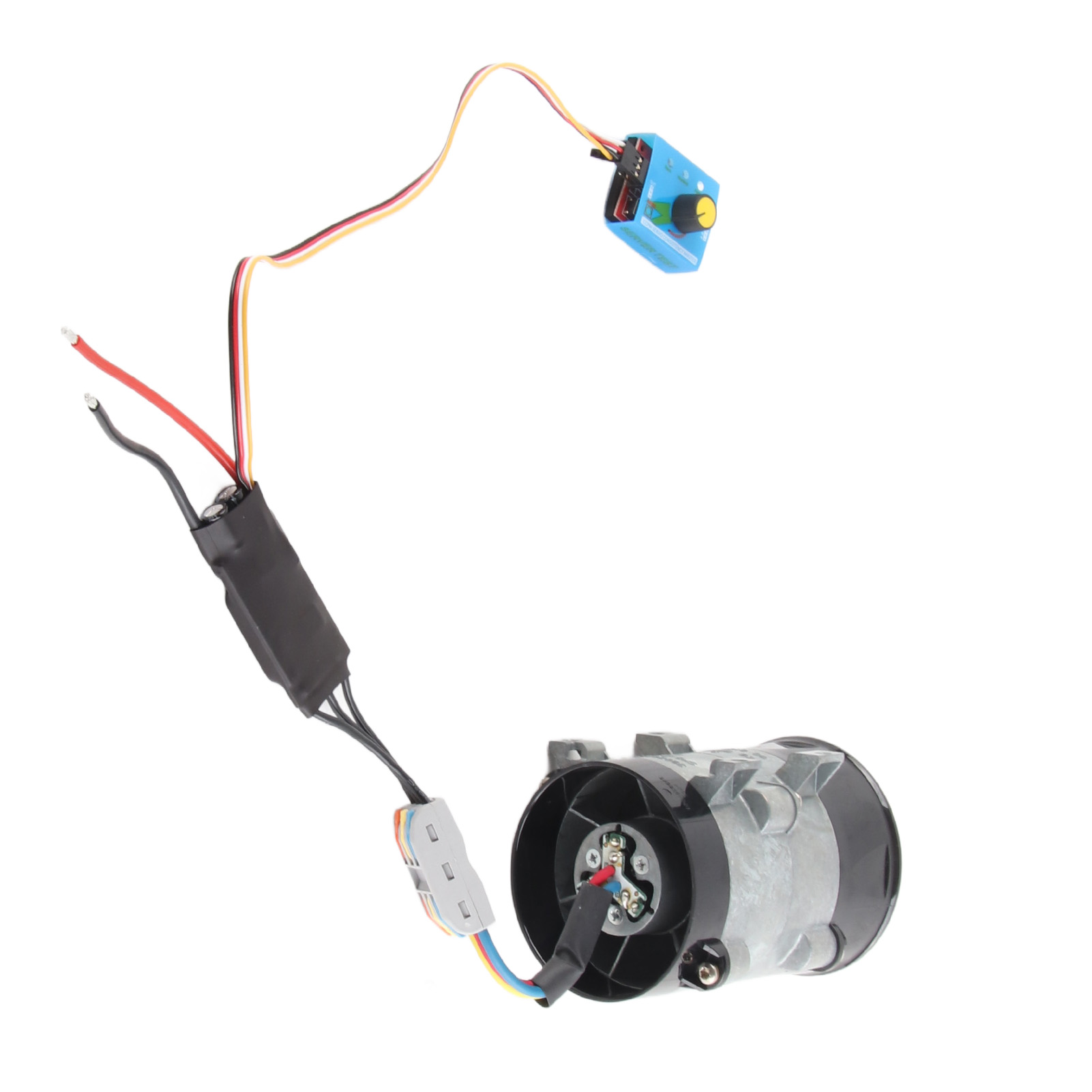12v Hochgeschwindigkeits-elektroturbinenlader Mit Regler Für Kfz-ladeluftkühler, 380w