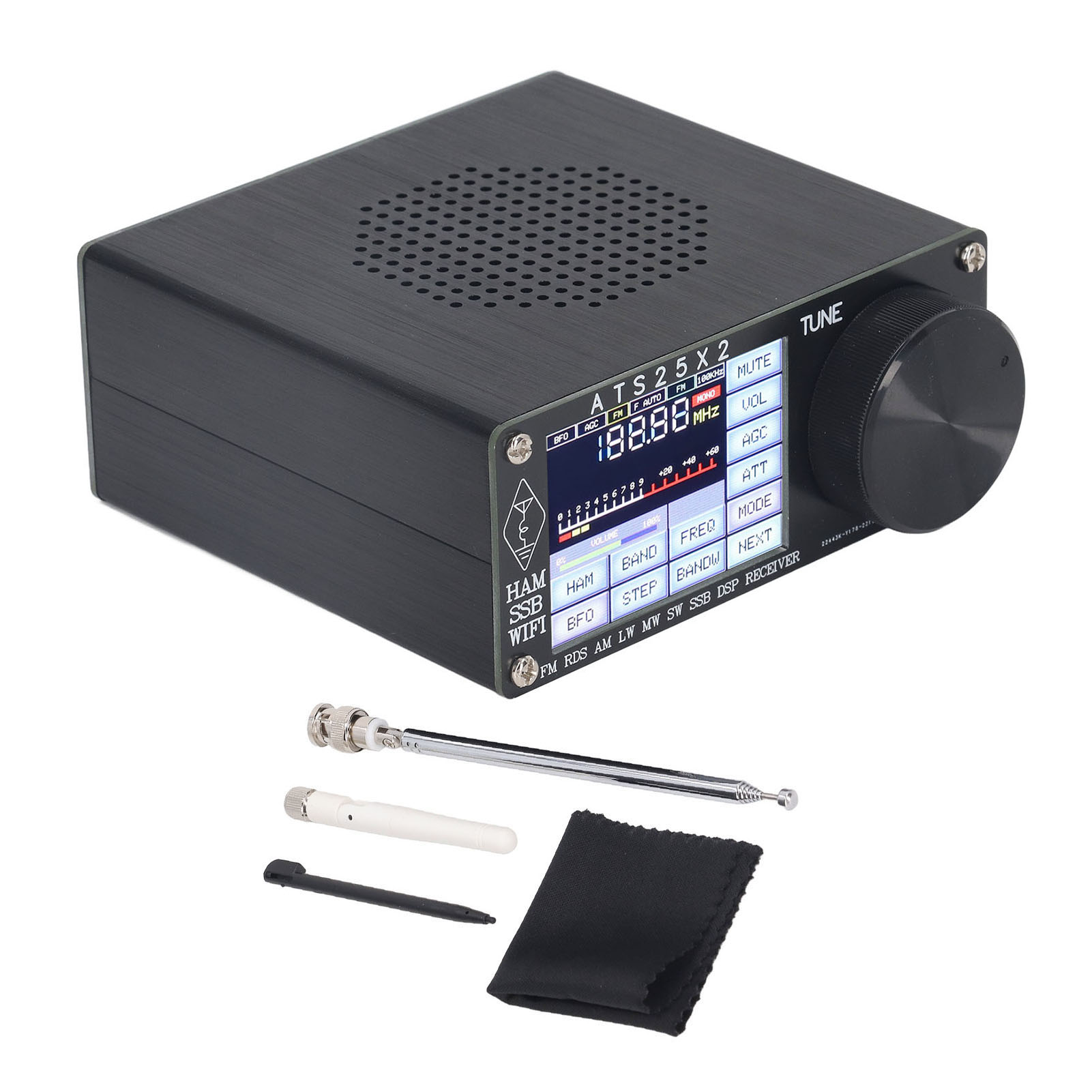 Vollband-radioempfänger Dsp Kurzwellen-multimode Mit Spektrumscan Ats25x2