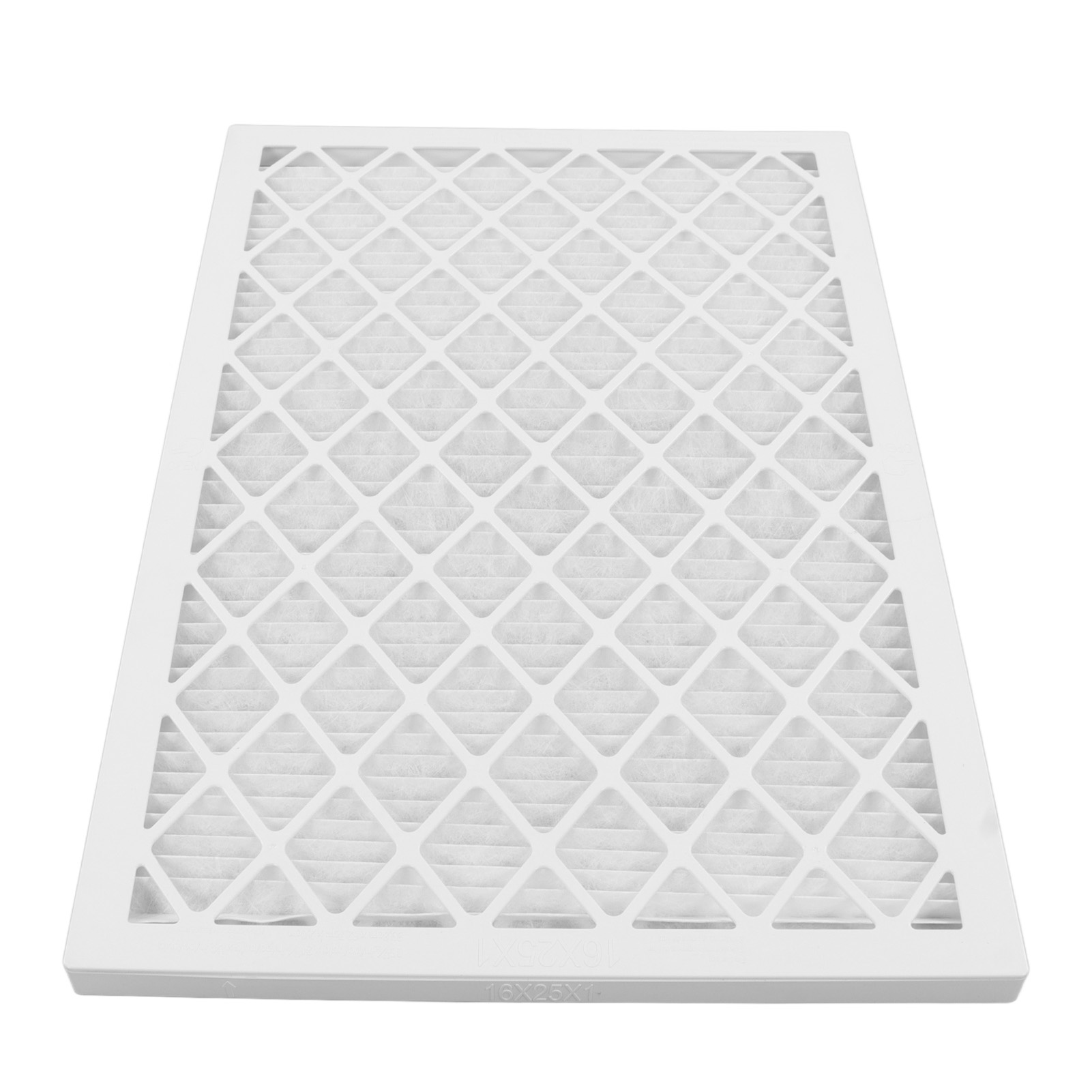 Luftfilter 16x25x1 Zoll Für Klimaanlagen Und Heizungen, 1 Wiederverwendbarer Rahmen Und 6 Filtermedien, Hvac-tiefenfaltenreiniger