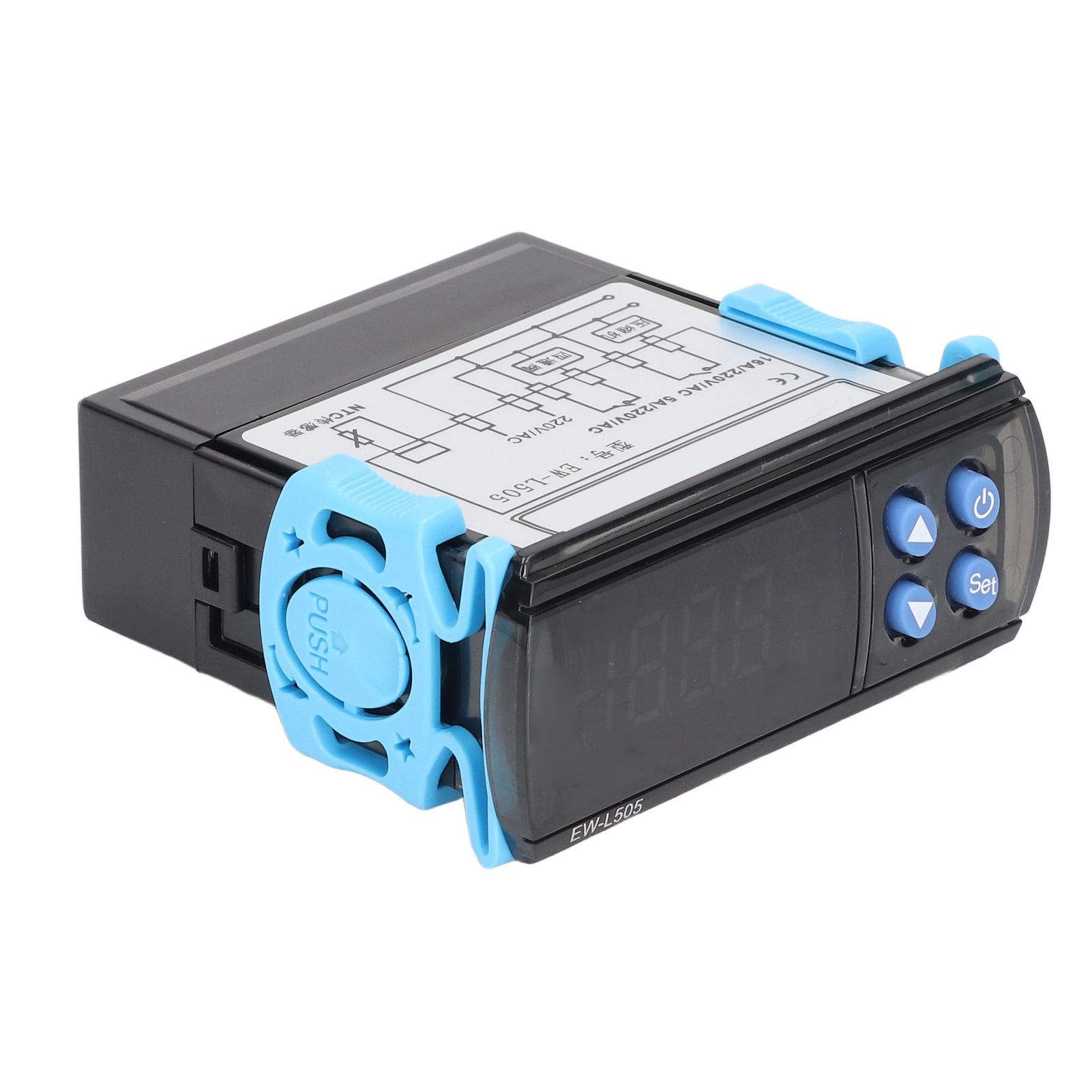 Temperaturregler Mit Übertemperaturalarmverzögerung Und Elektronischem Thermostat Ac220v