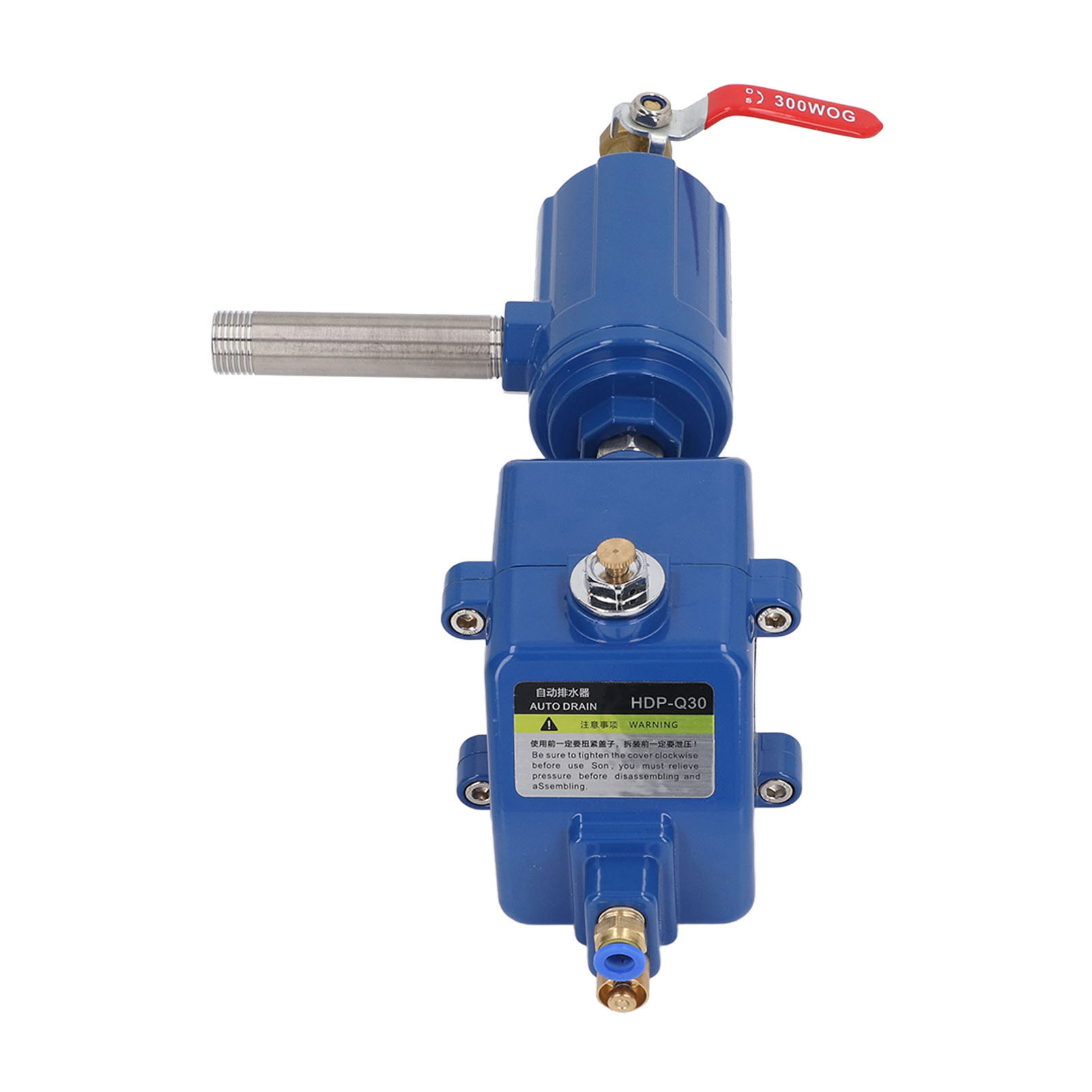 Druckluftfilter G1/2 Zoll Einlass, 8 Mm Auslass, Verstopfungsschutz, Automatischer Gastank-lufttrockner, Wasserabscheider