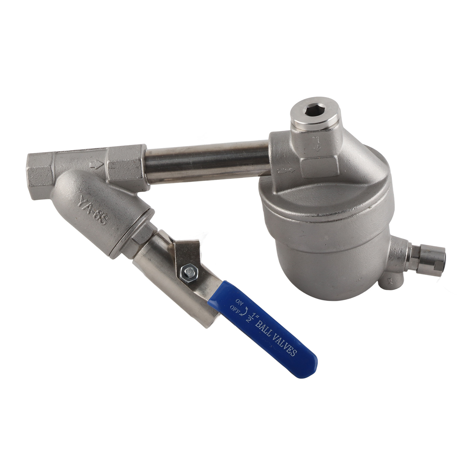 Automatischer Pneumatischer Ablasser Für Luftkompressoren, Verbrauchsfreies Ablassventil Aus Edelstahl Für Gastanks Ya S6 Mit Filter