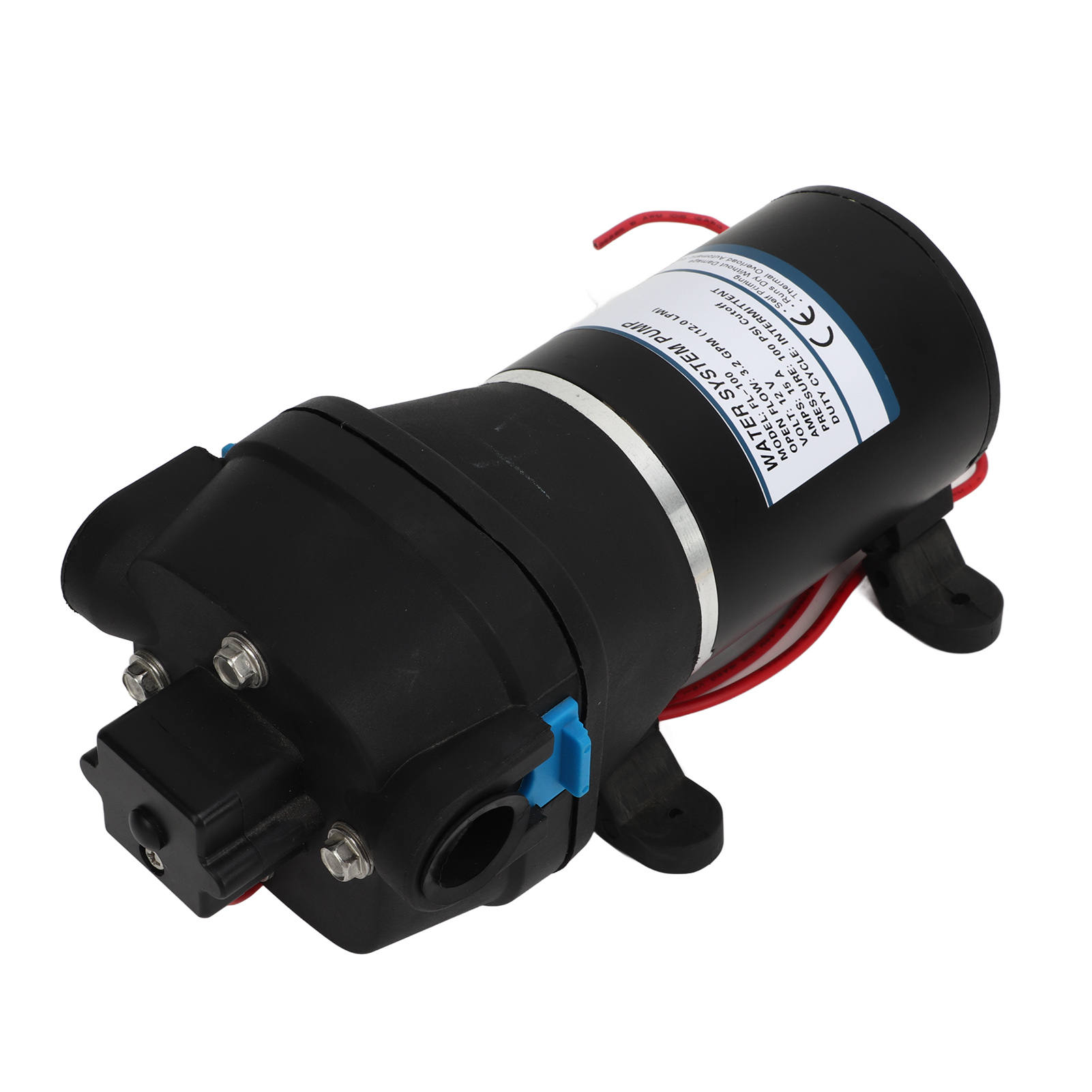 Membranwasserpumpe, Hochdruck, Elektrisch, Mikro-booster, Verdrängerpumpe, 12 V Dc, 100 Psi, 3,2 Gpm