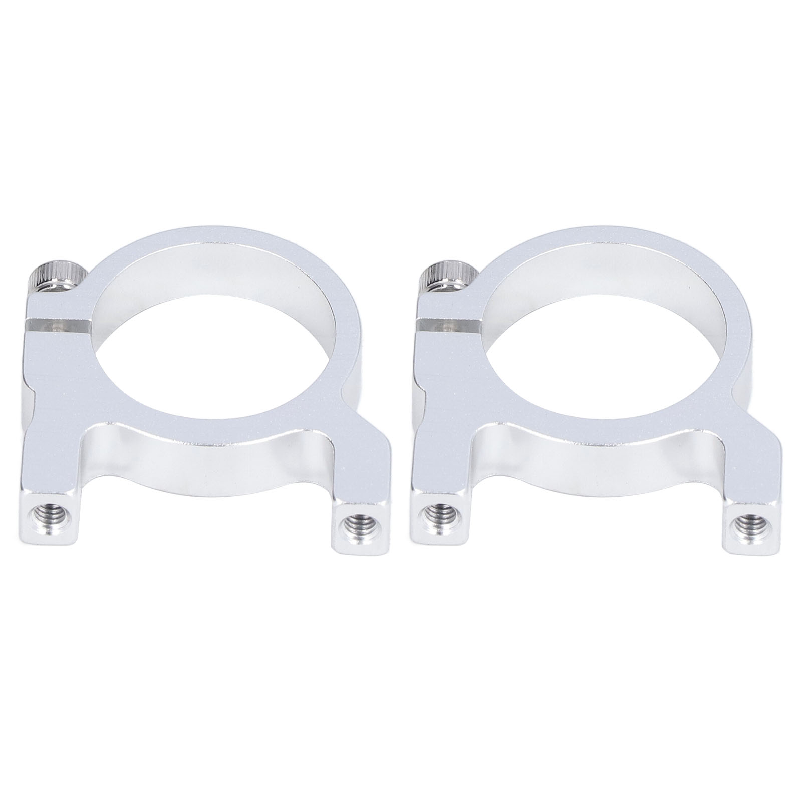 2 Stück Klemmhalterung, 1 Seite, 2 Pfosten, M4-gewinde, Aluminium, Klemmbefestigung, Roboterwellenzubehör 3400-0032-1000, 1 Zoll