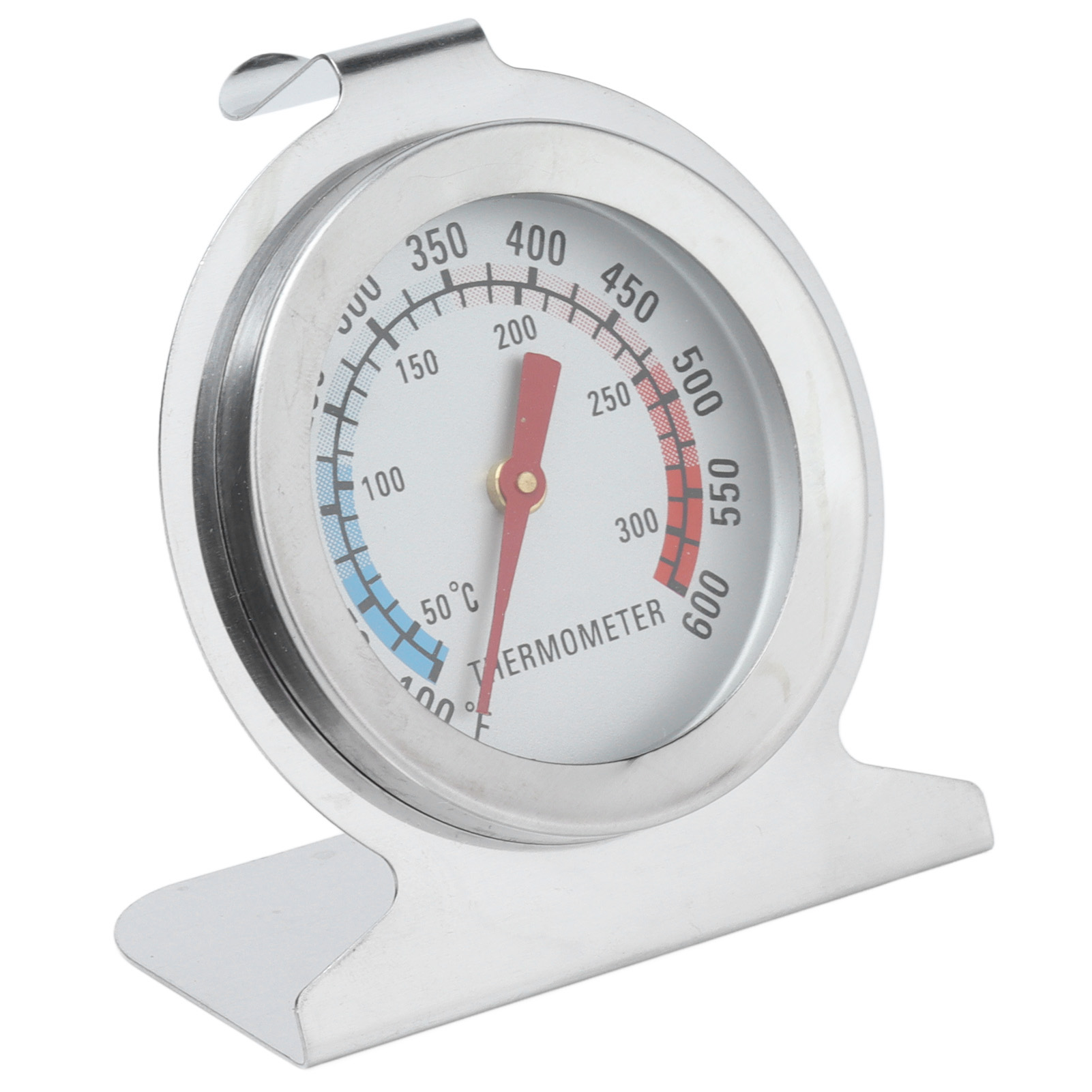 Ofenthermometer Aus Edelstahl Mit Zeiger, Küchenthermometer Mit Hoher Genauigkeit