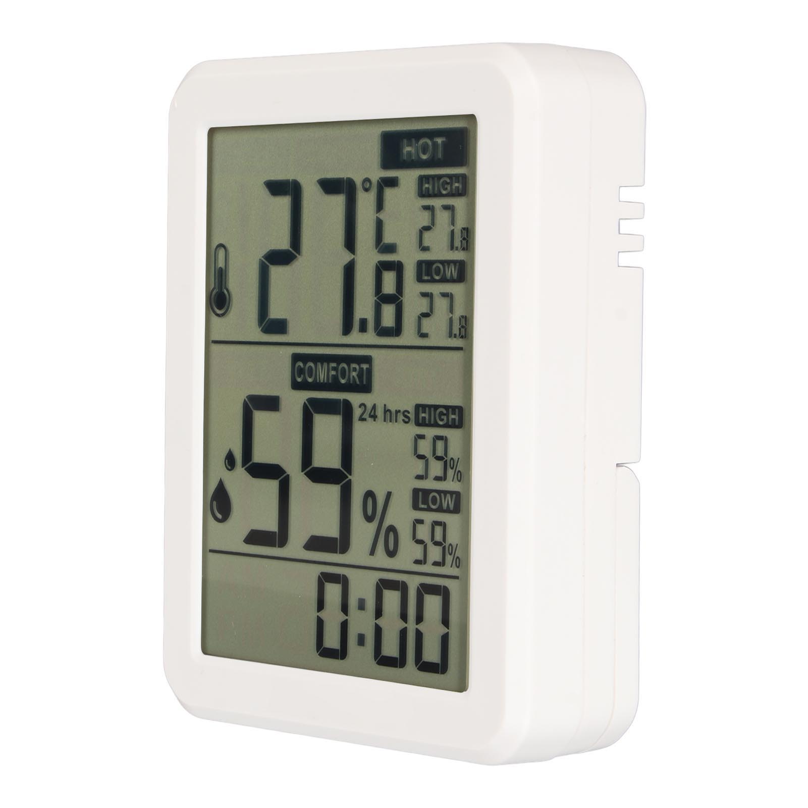 Multifunktionales, Hochpräzises Digitales Hygrometer/thermometer Für Innenräume Mit Temperatur- Und Luftfeuchtigkeitsanzeige