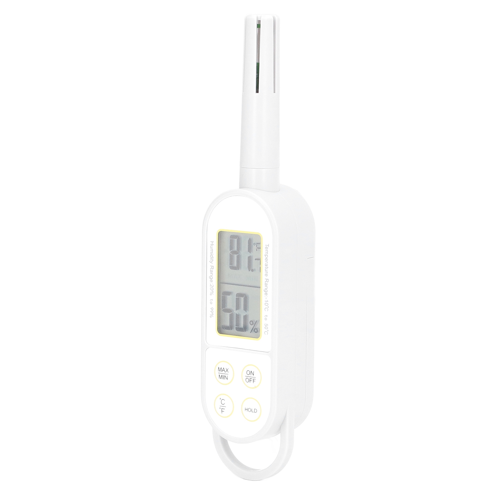 Thermometer Hygrometer Temperatur- Und Feuchtigkeitsmesser Mit Digitaler Anzeige, Tragbar Für Den Innenbereich