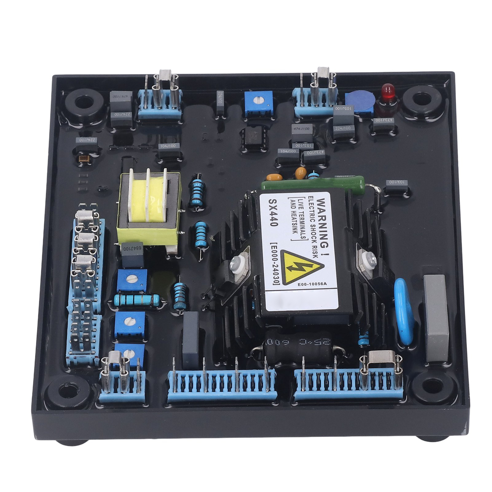 Automatisches Spannungsreglermodul, 1-phasig, 2-adrig, Avr-spannungsreglerplatine Für Dieselgeneratoren 190–264 V