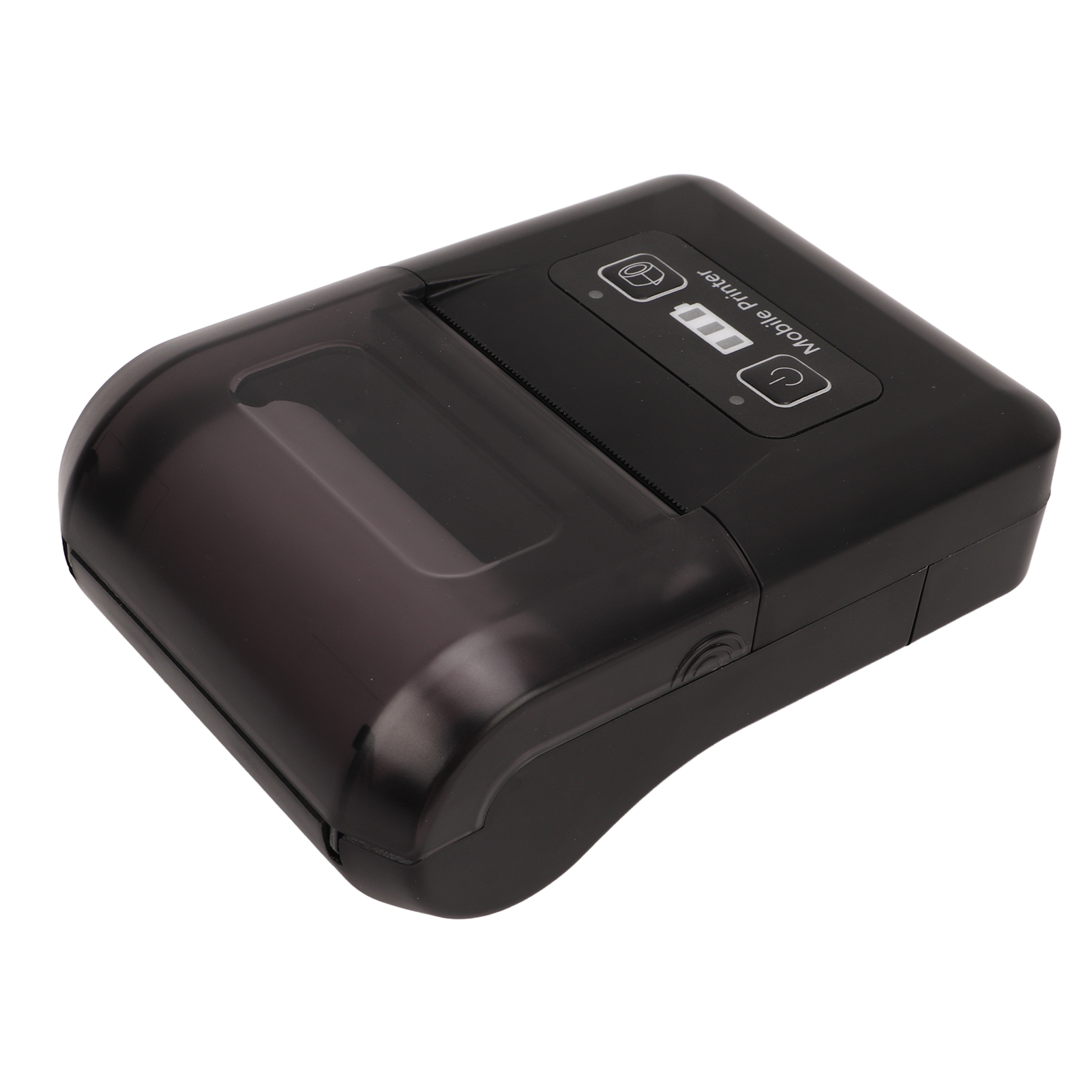 Tintenloser Etikettendrucker, Tragbarer Mini-thermodrucker Für Den Desktop, Kabellos, 100–240 V, Eu-stecker