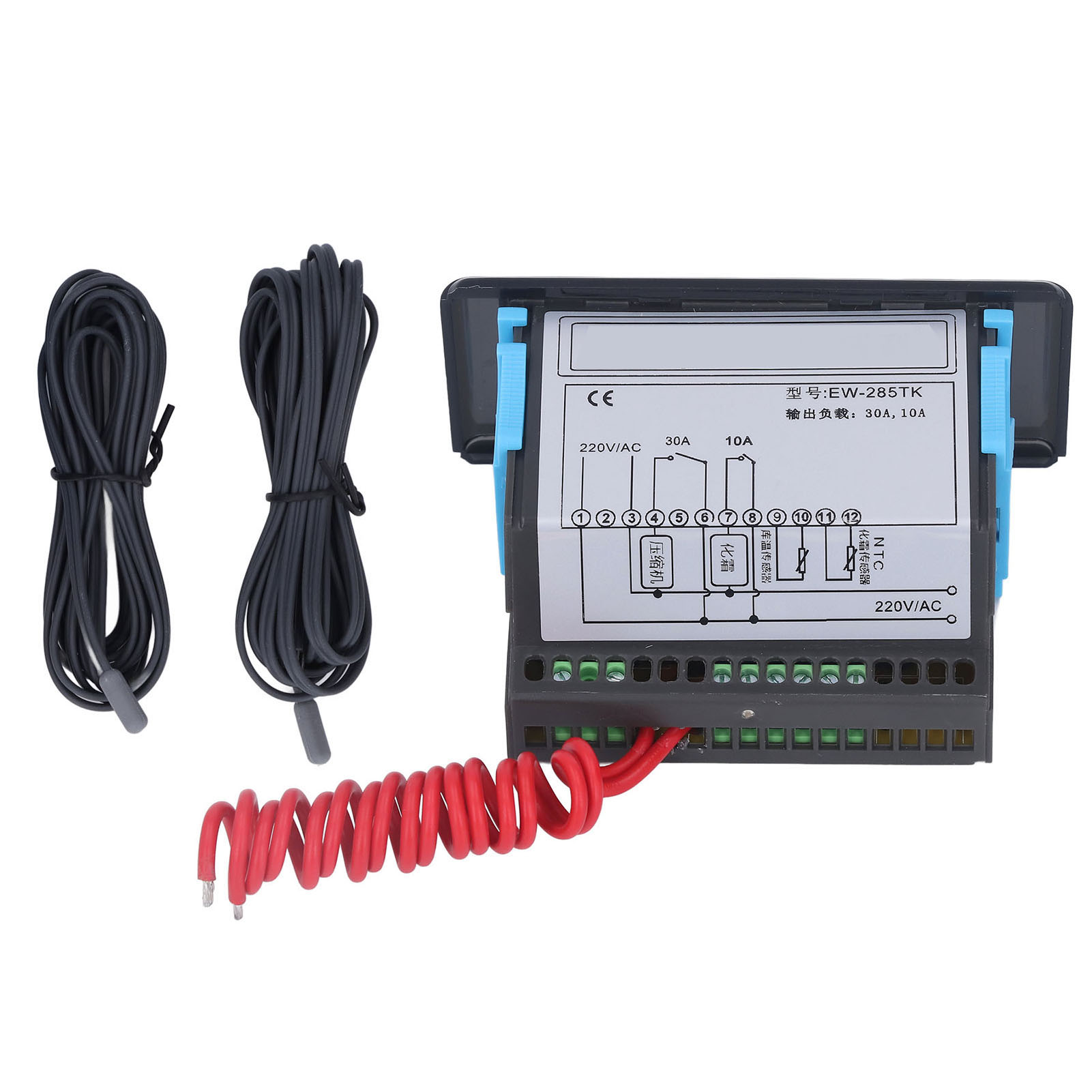 Digitales Thermostat Für Kühl- Und Abtauprozesse Mit Touchpanel, 220 V Ac
