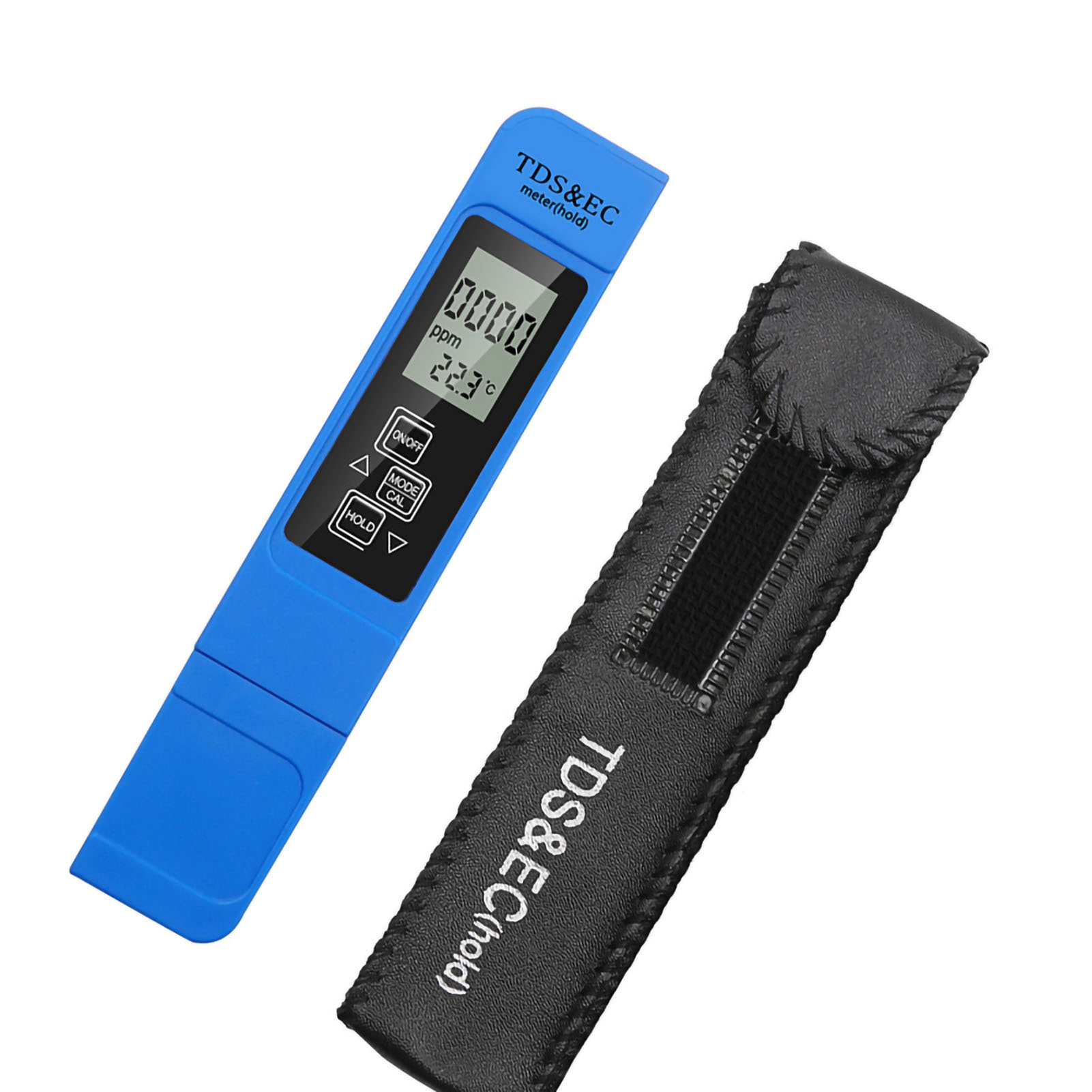 Tragbares, Kompaktes 3-in-1-messgerät Mit Lcd-display Für Tds, Ec, Temperatur Und Wasserqualität – Ideal Für Aquarien Und Schwimmbäder (weiß)