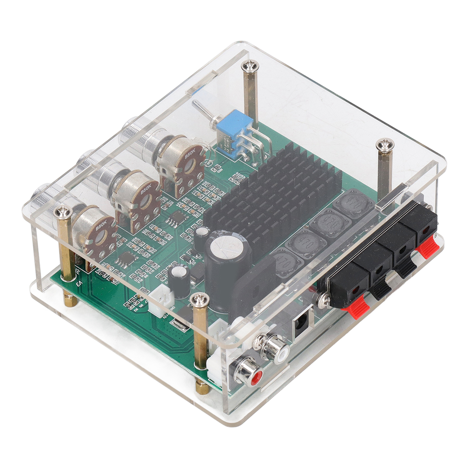 Digitaler Zweikanal-stereo-verstärker Mit Vorverstärkermodul Für Heimkino Und Autolautsprecher
