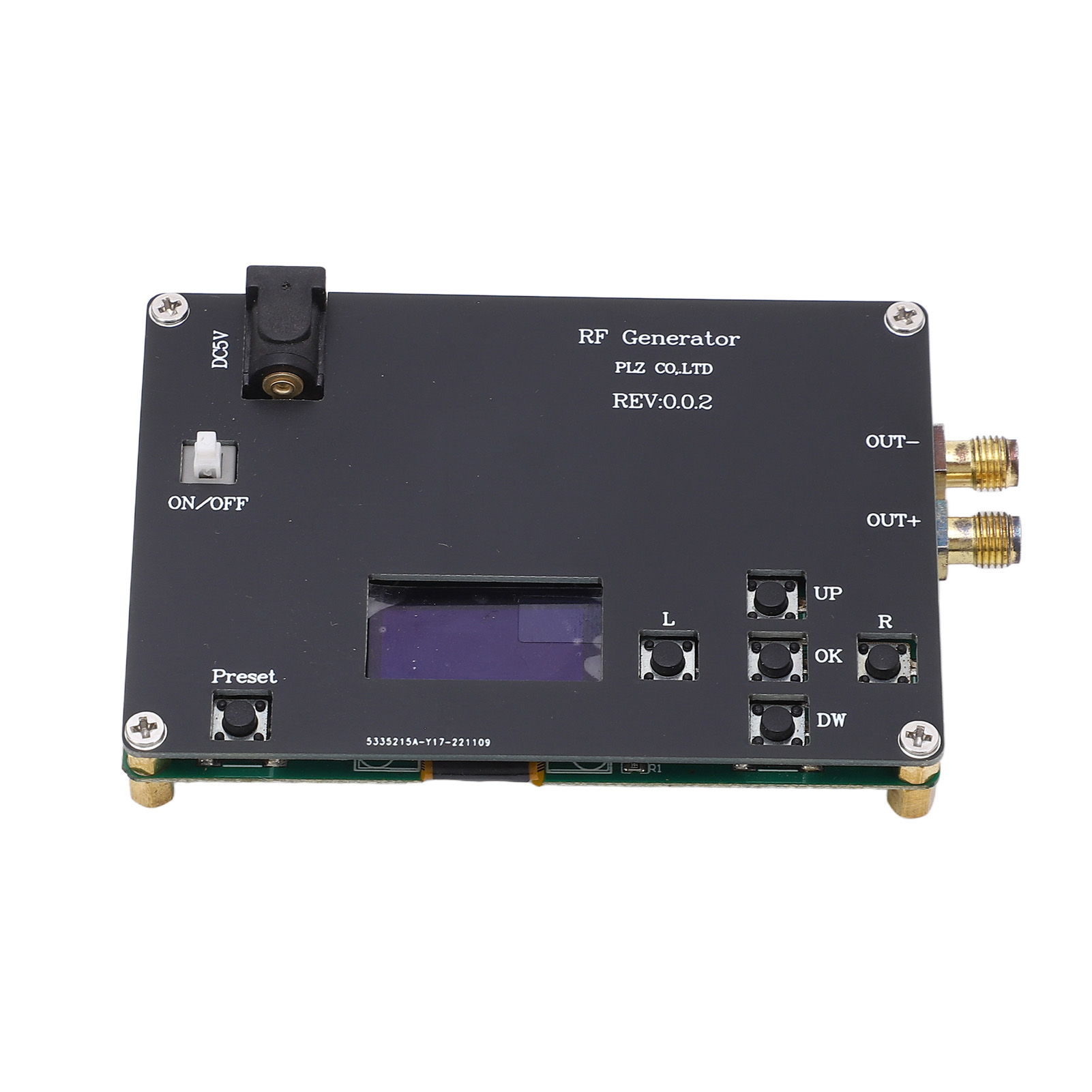 5v Breitband-frequenzquellen-kit Mit Oled-display-signalgeneratormodul (23,5 Mhz–6 Ghz)