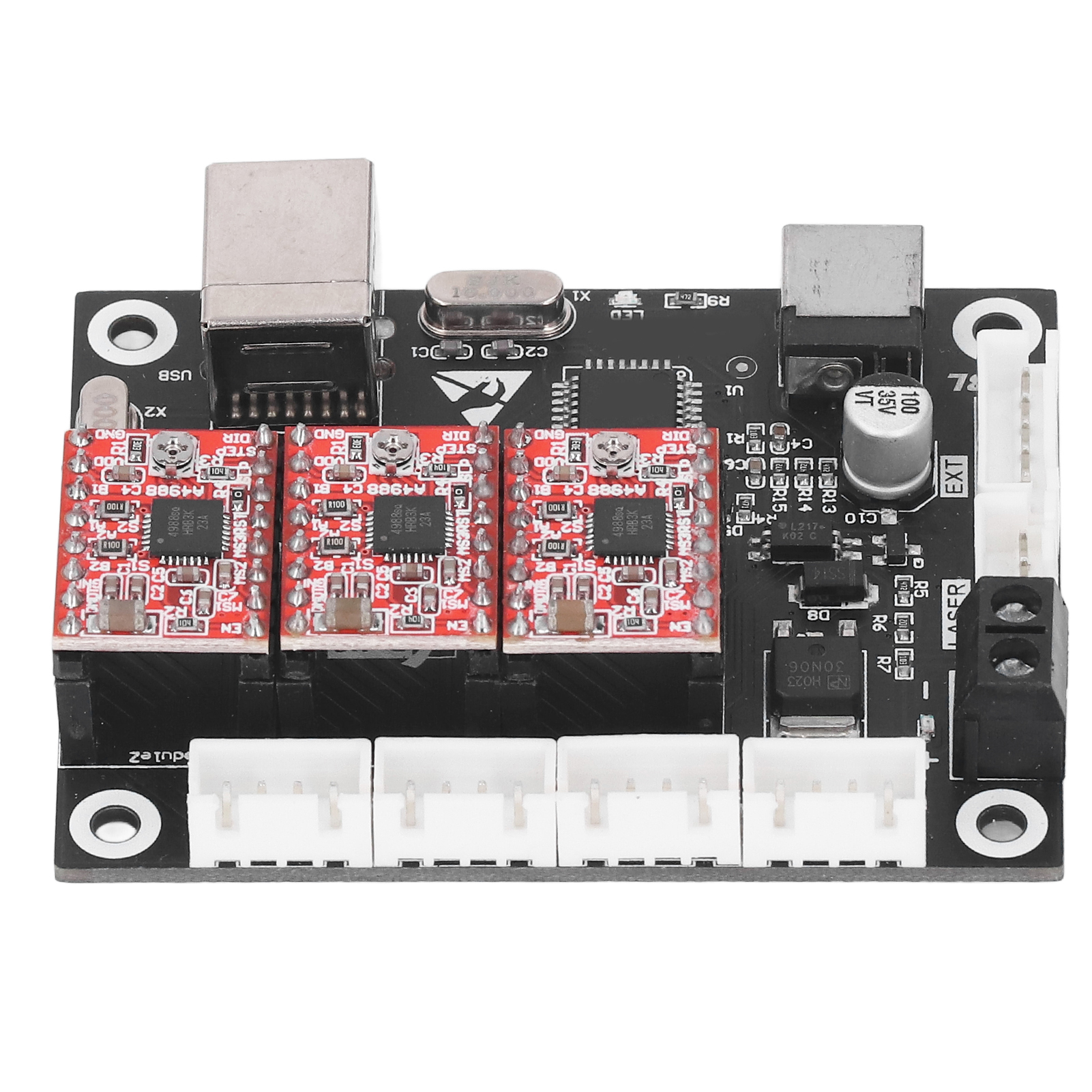 3-achsen-lasergravierer-steuerplatine, Cnc-graviermaschinen-motherboard Mit Usb-schnittstelle